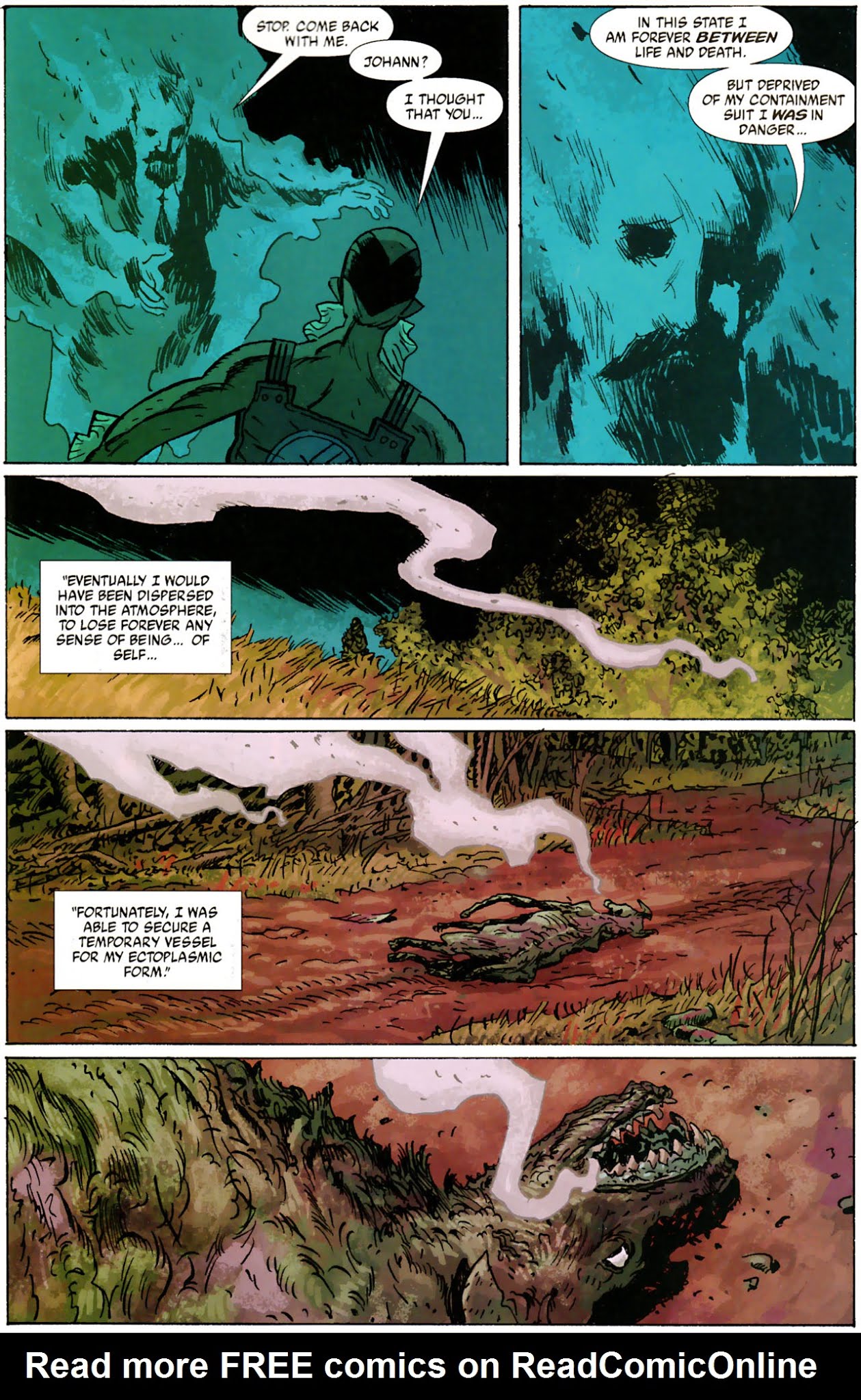 Read online B.P.R.D., Plague of Frogs comic -  Issue #4 - 21