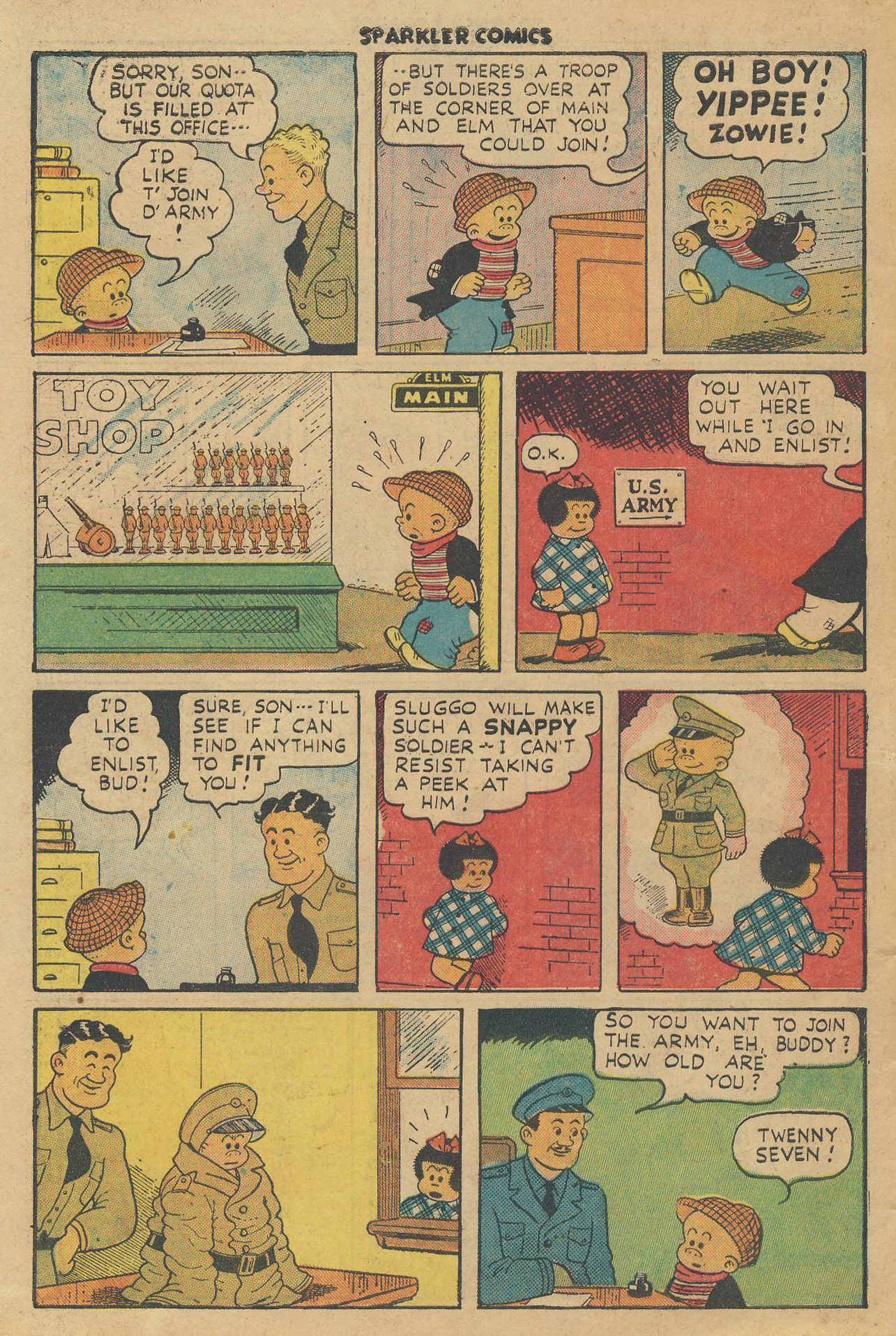 Read online Sparkler Comics comic -  Issue #40 - 6