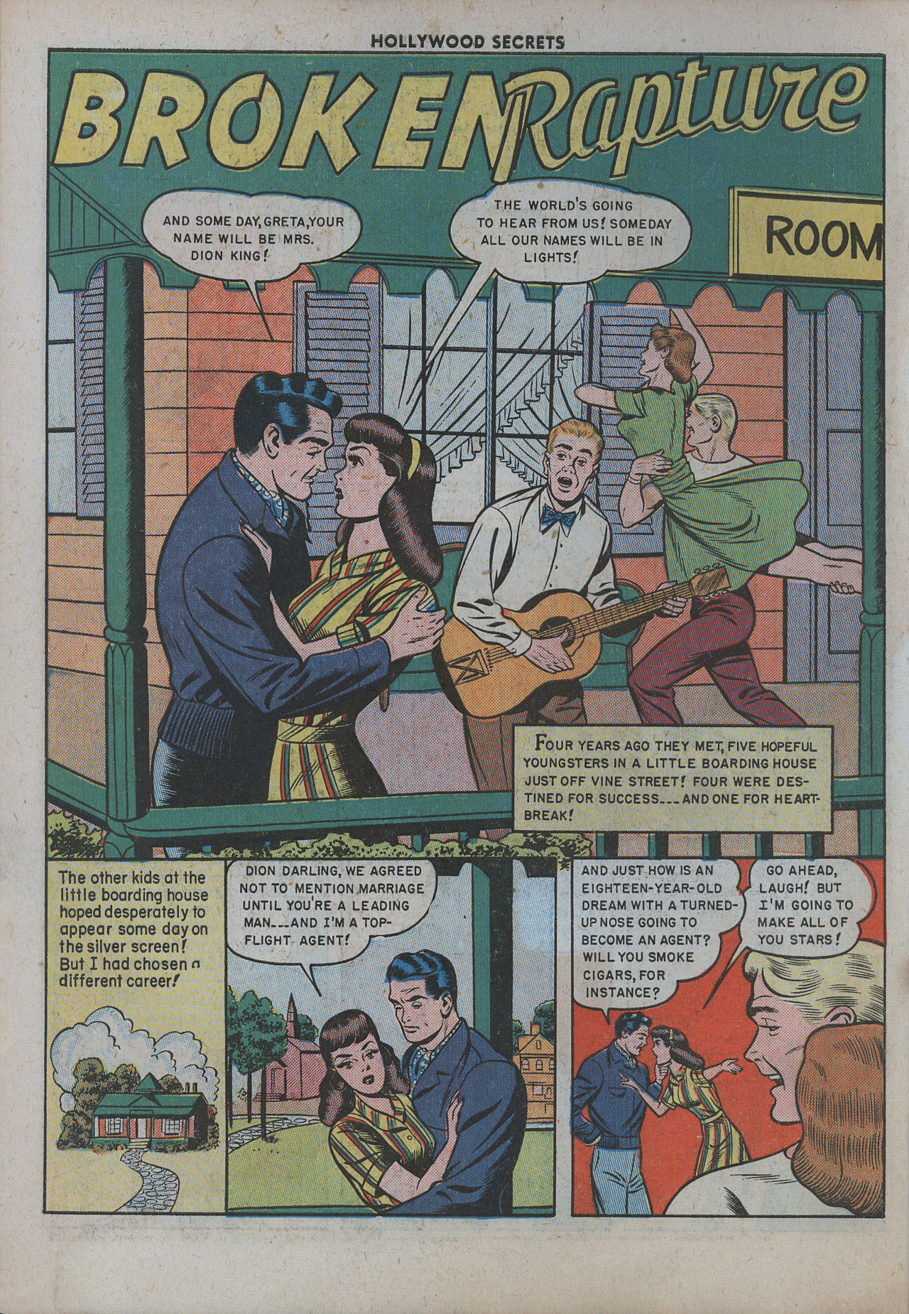 Read online Hollywood Secrets comic -  Issue #6 - 12