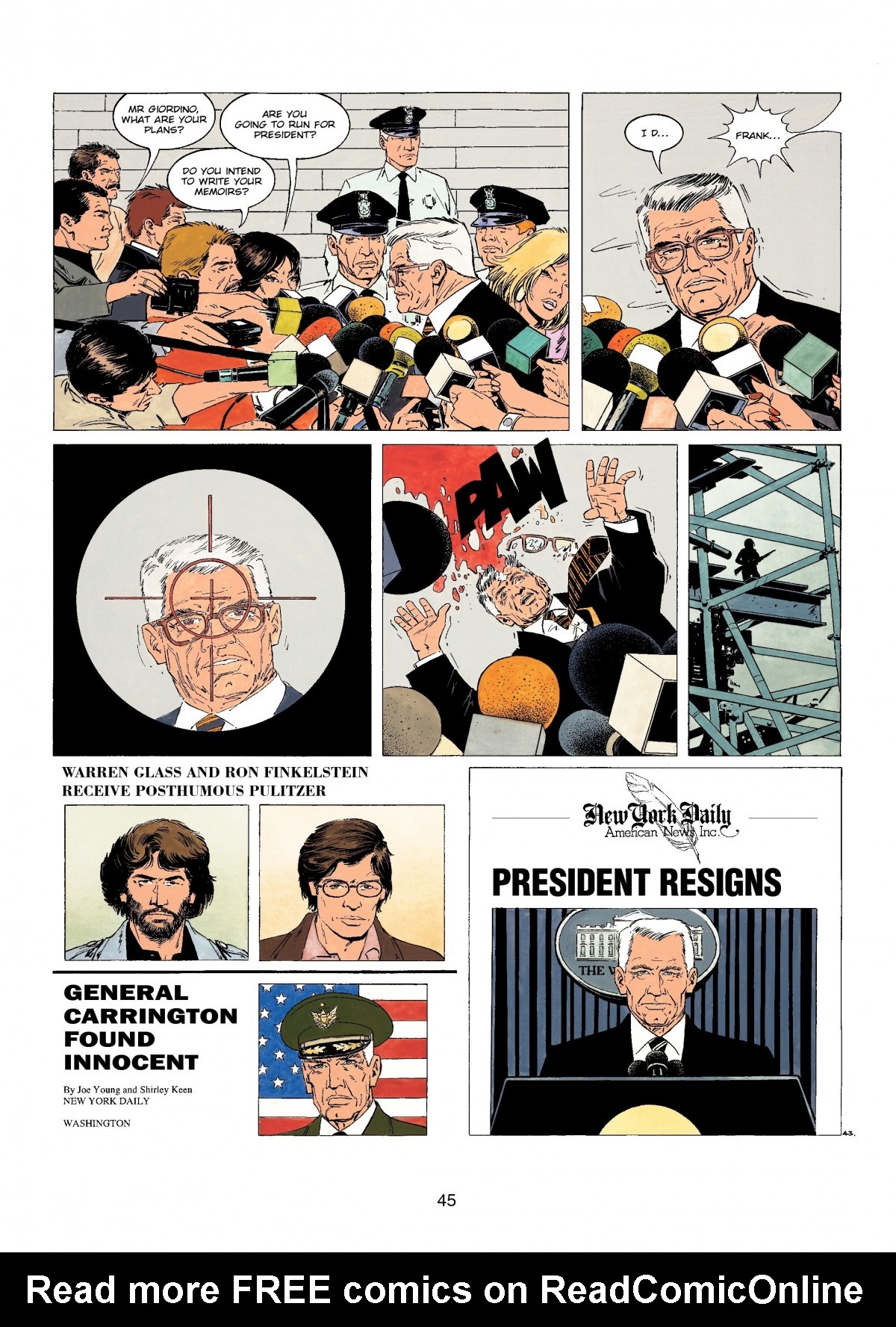 Read online XIII comic -  Issue #18 - 45