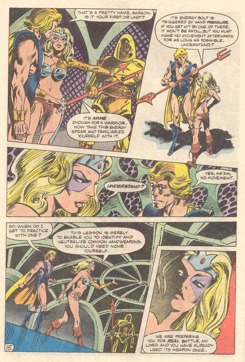 Read online Warp comic -  Issue #1 - 17