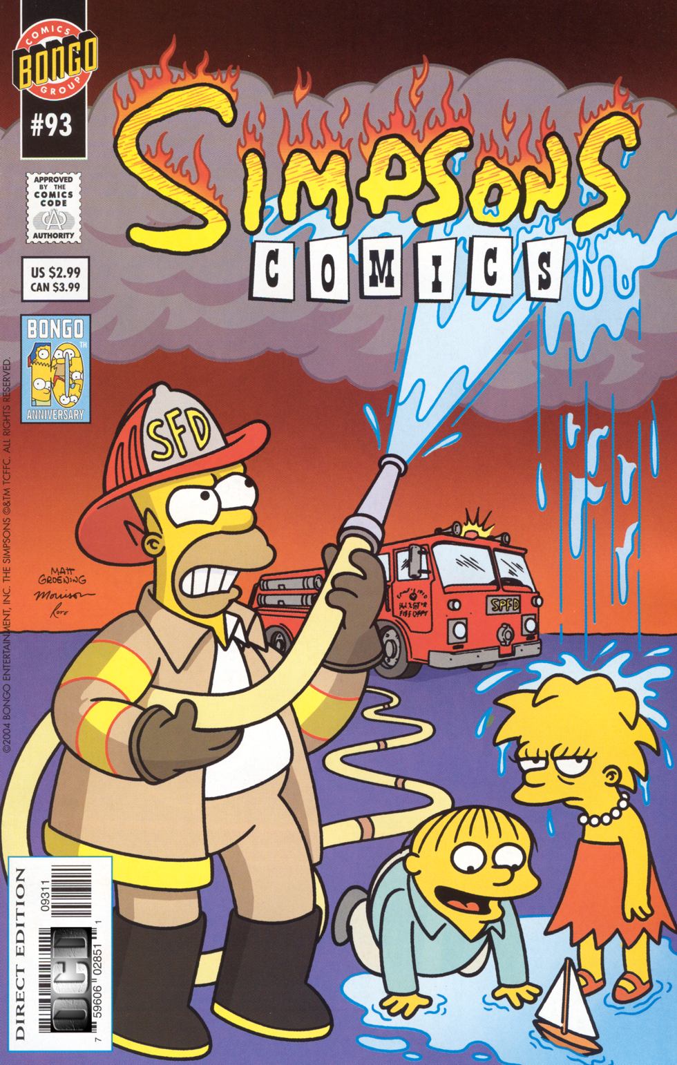 Read online Simpsons Comics comic -  Issue #93 - 1