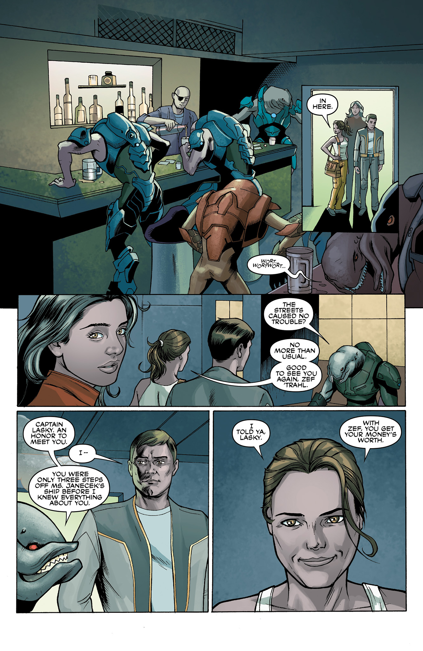 Read online Halo: Escalation comic -  Issue #5 - 7