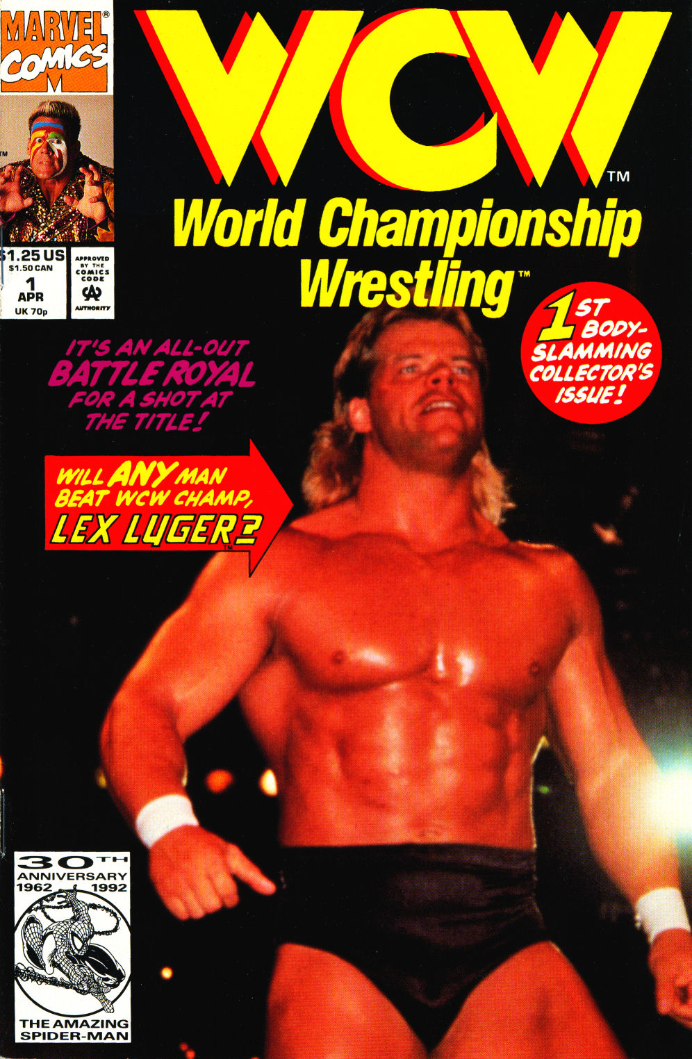 Read online WCW World Championship Wrestling comic -  Issue #1 - 1