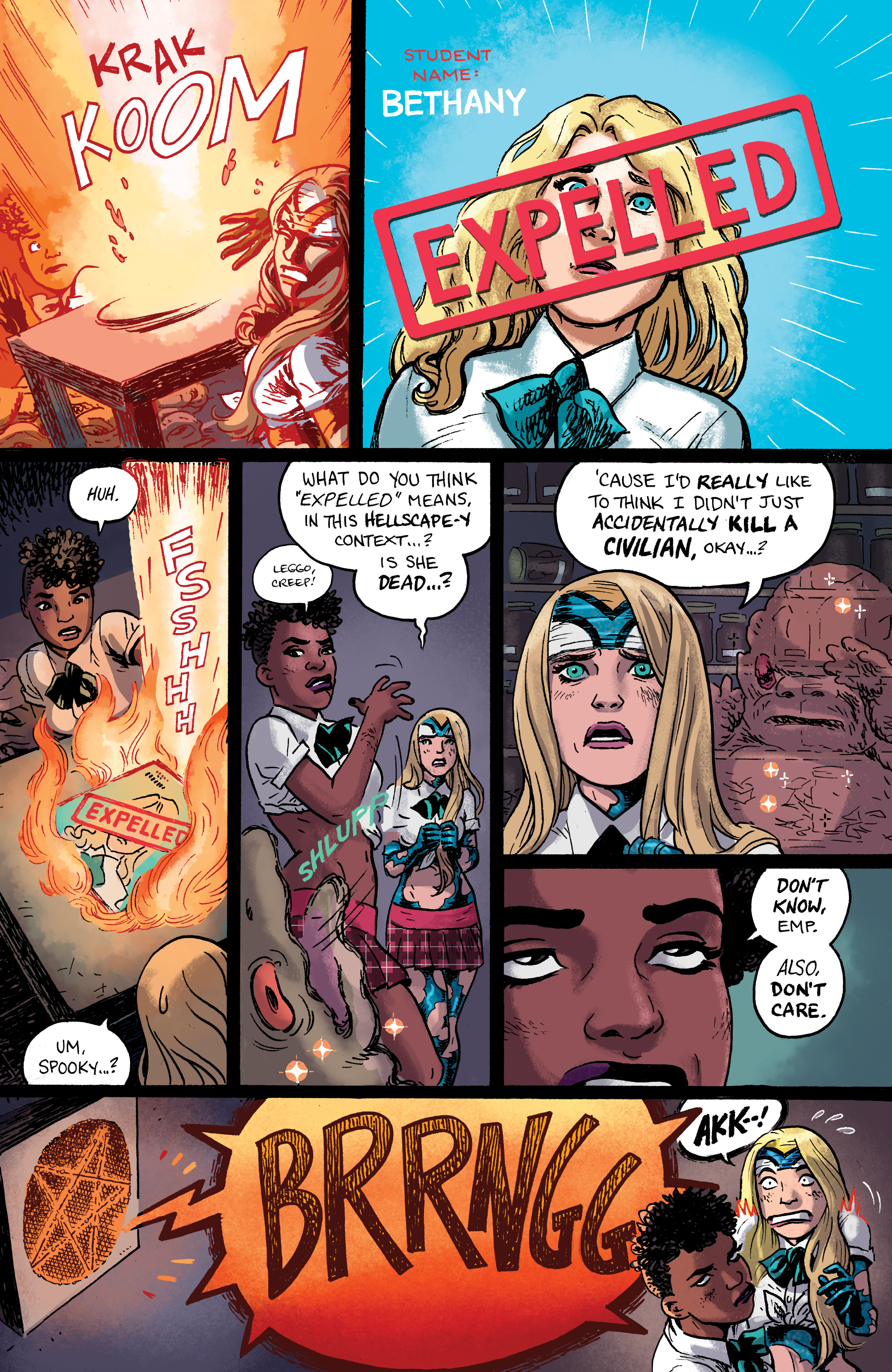 Read online Empowered And Sistah Spooky's High School Hell comic -  Issue #2 - 12