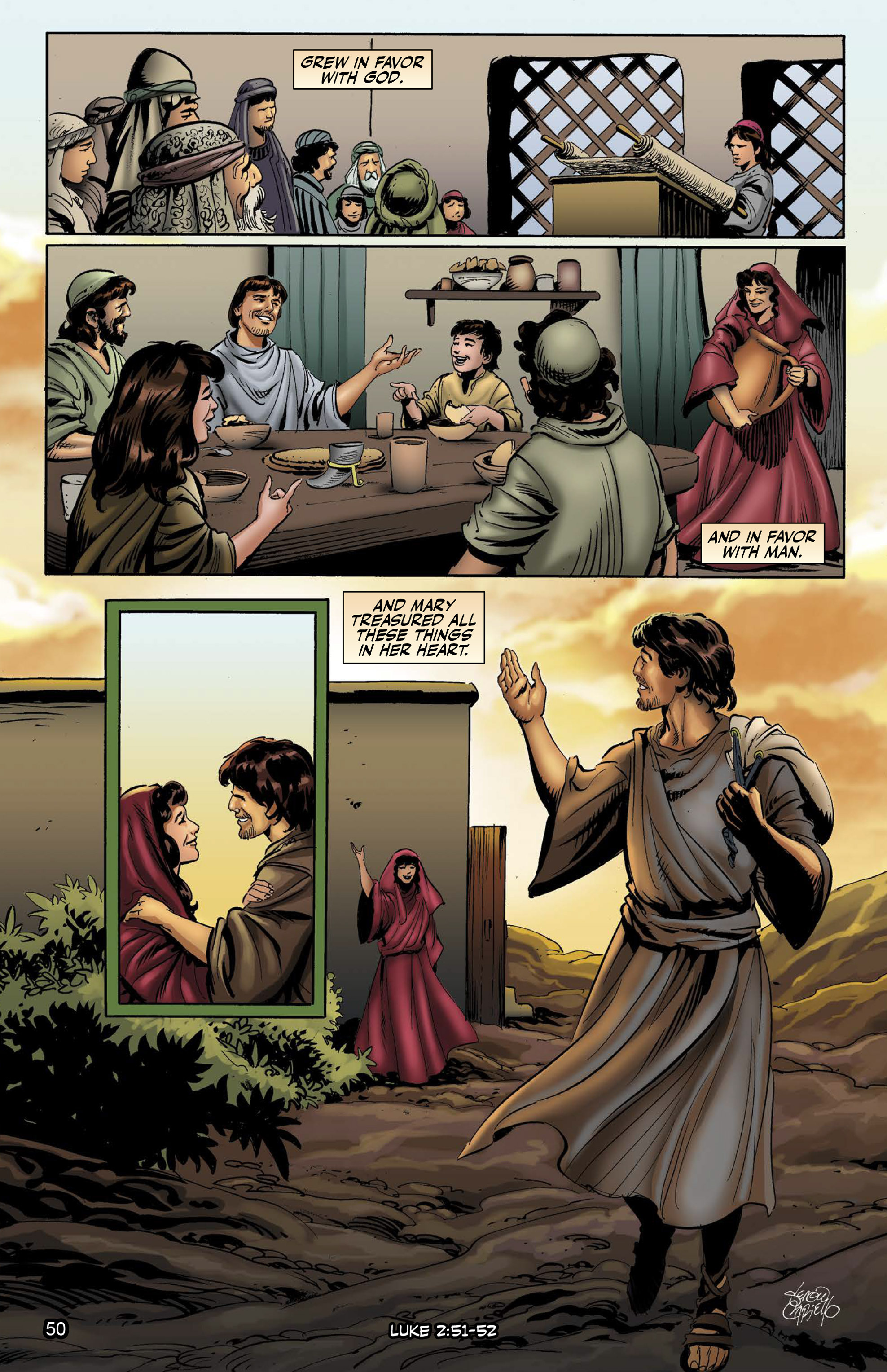 Read online The Kingstone Bible comic -  Issue #9 - 54