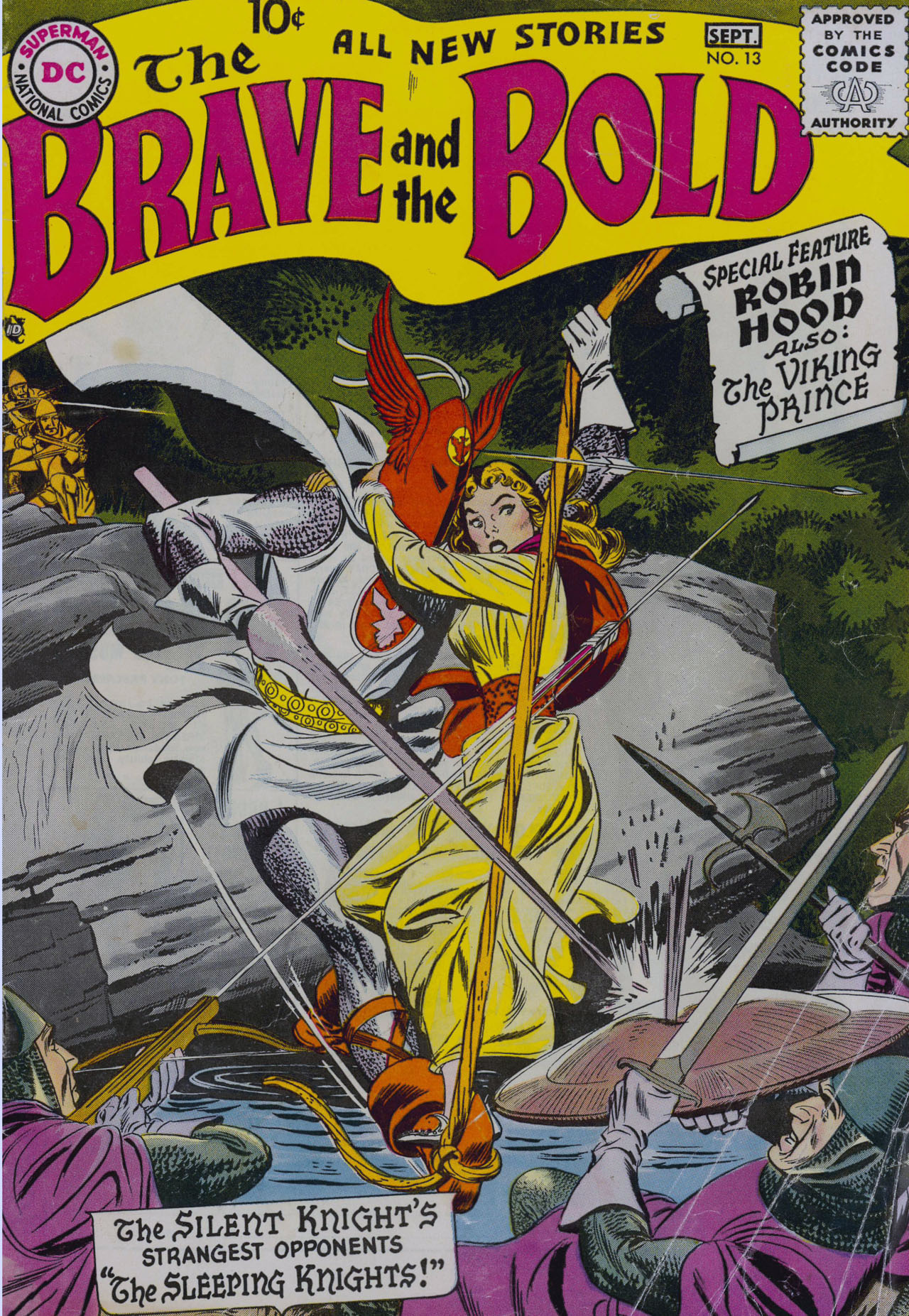 Read online The Brave and the Bold (1955) comic -  Issue #13 - 1