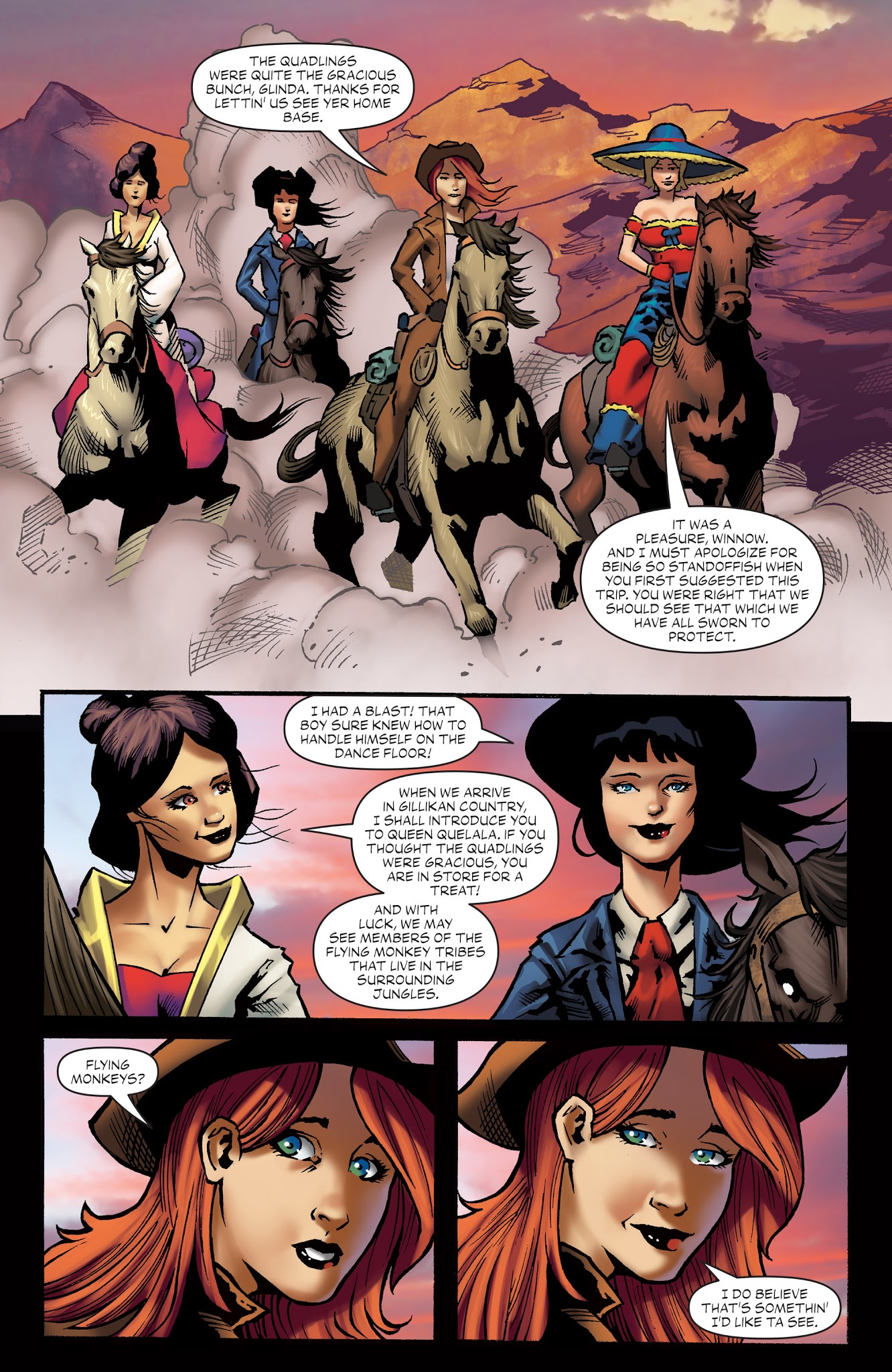 Read online Legend of Oz: The Wicked West (2015) comic -  Issue #5 - 27