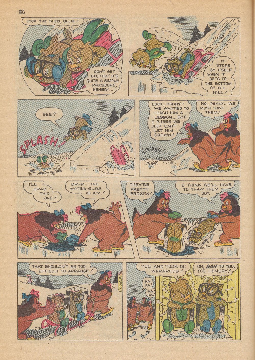 Read online Bugs Bunny's Christmas Funnies comic -  Issue # TPB 6 - 82