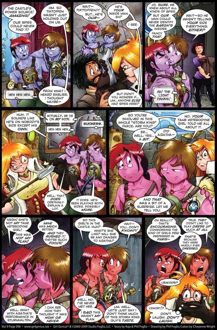 Read online Girl Genius (2002) comic -  Issue #9 - 97