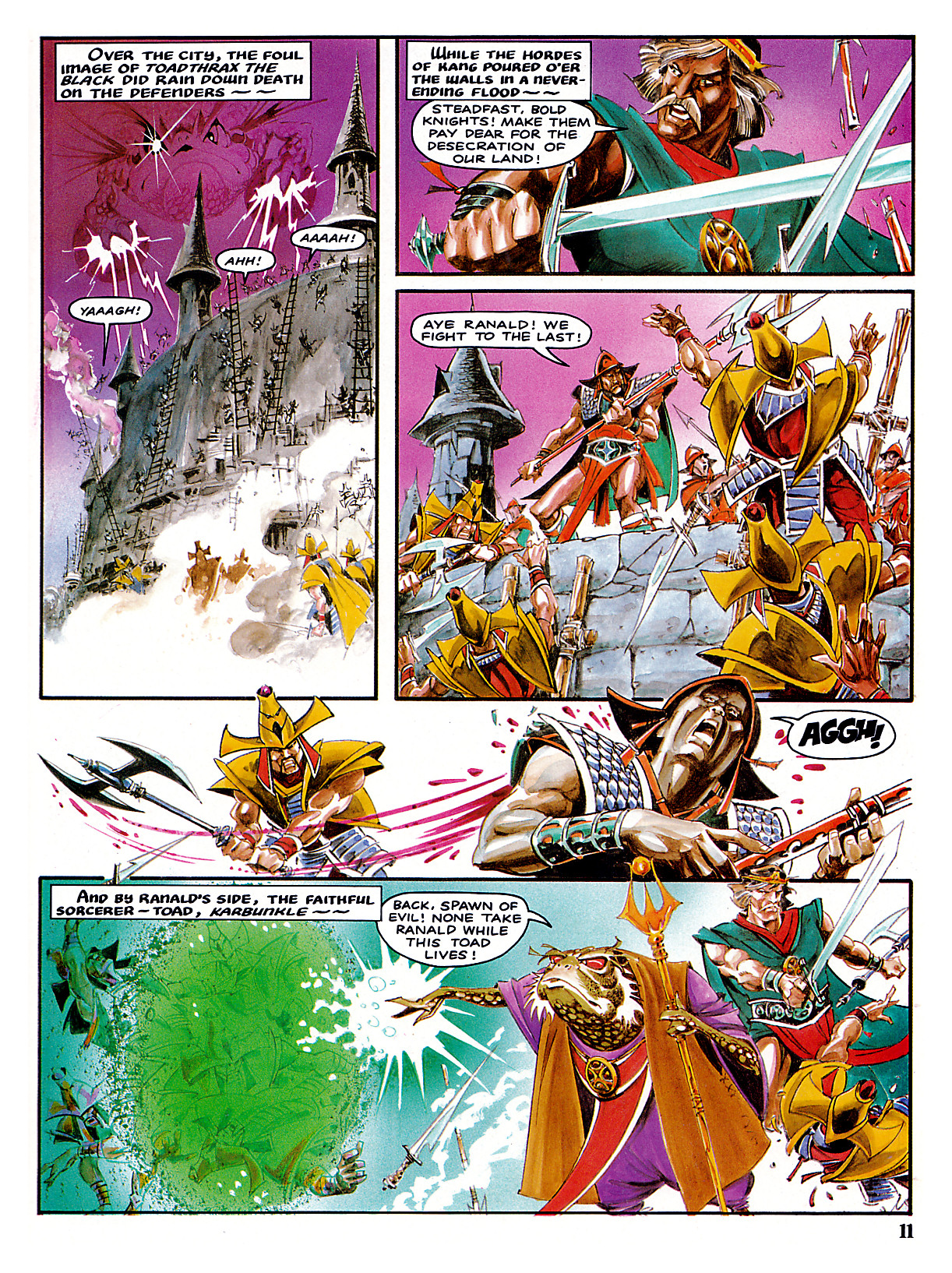 Read online Marvel Graphic Novel comic -  Issue #3 - The Chronicles of Genghis Grimtoad - 11