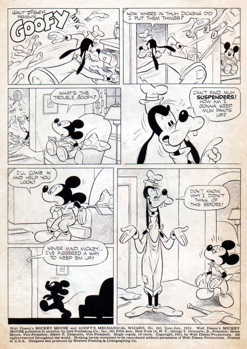 Read online Four Color Comics comic -  Issue #401 - 2