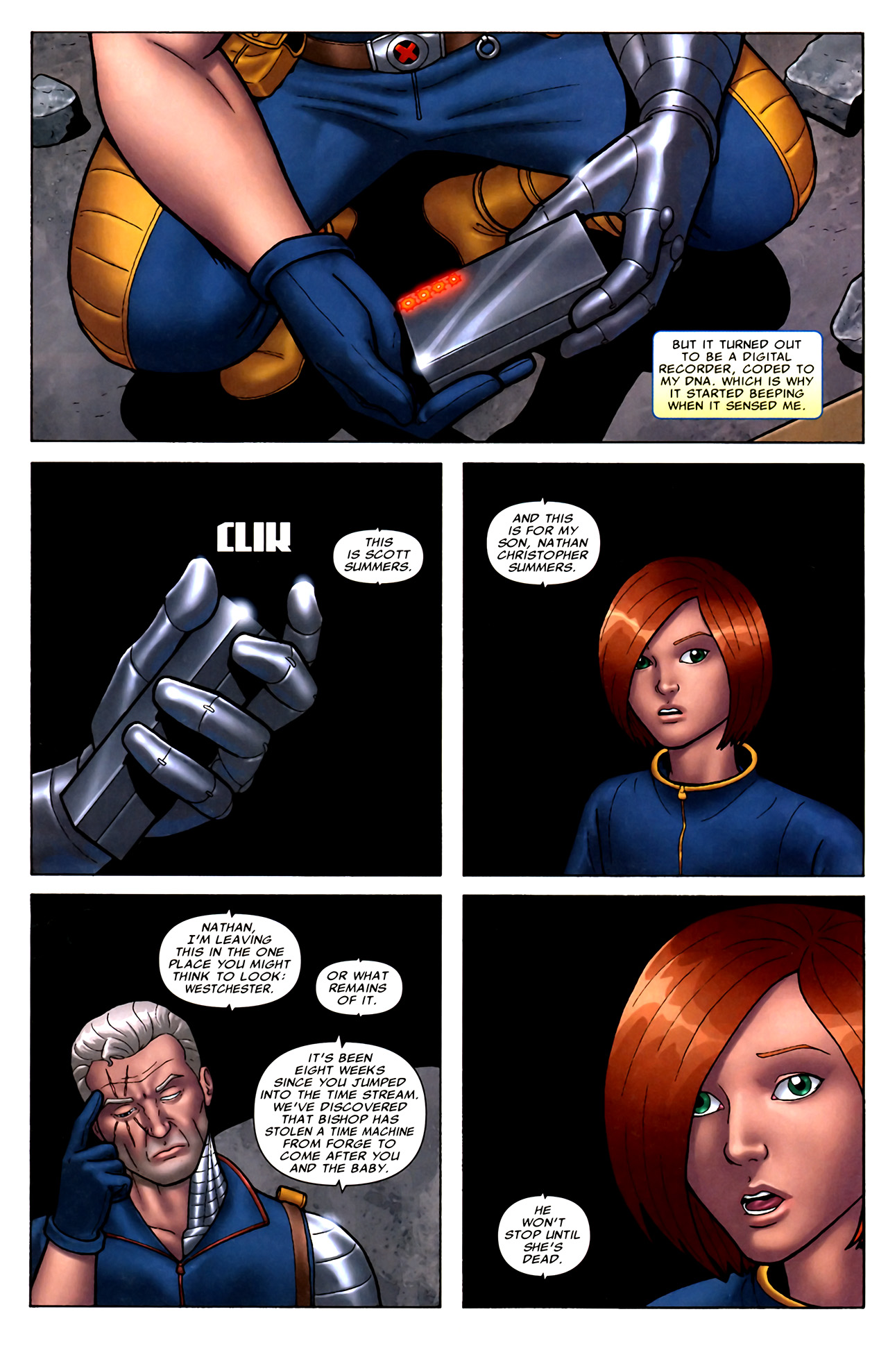 Read online Cable (2008) comic -  Issue #12 - 19