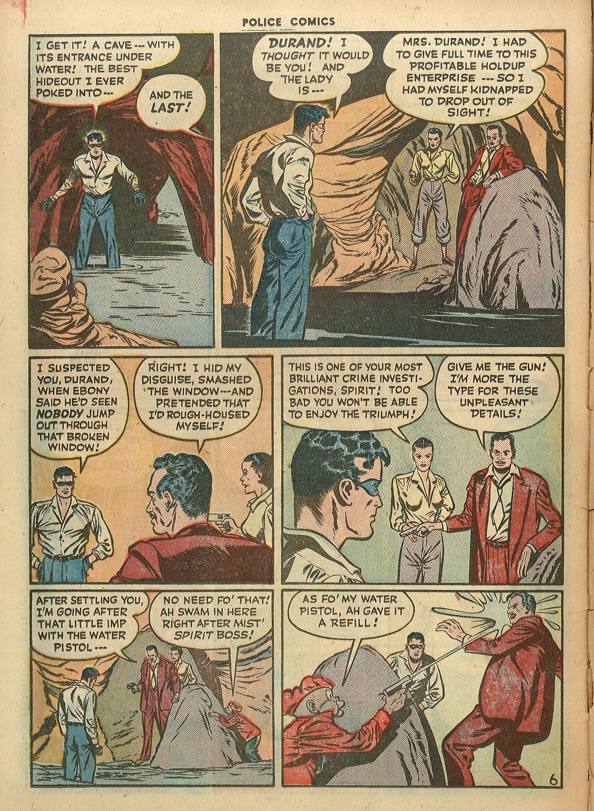 Read online Police Comics comic -  Issue #79 - 38