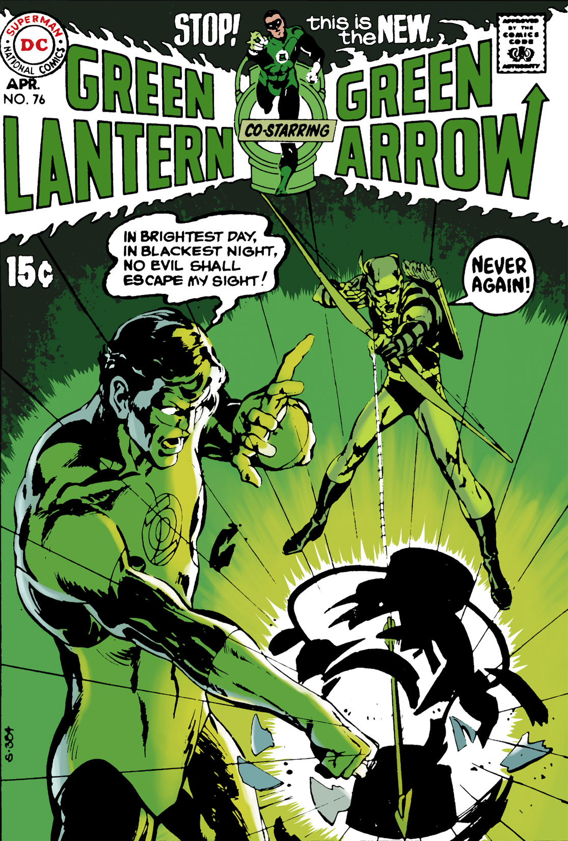 Read online Green Lantern (1960) comic -  Issue #76 - 1