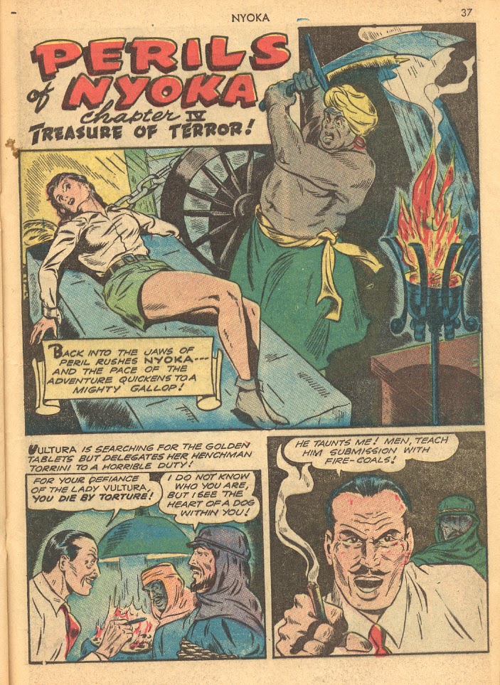 Read online Jungle Girl (1942) comic -  Issue #1 - 37