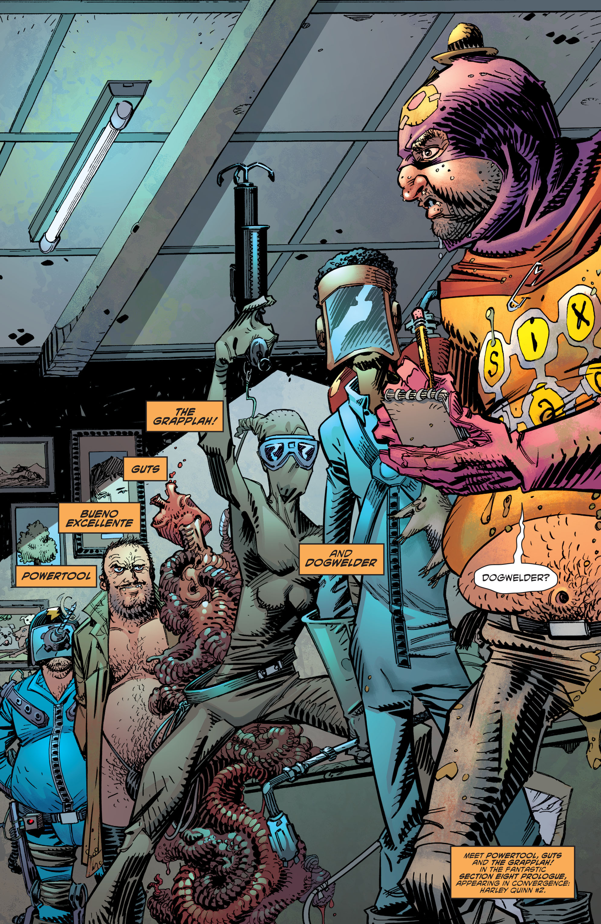 Read online All-Star Section Eight comic -  Issue #1 - 13