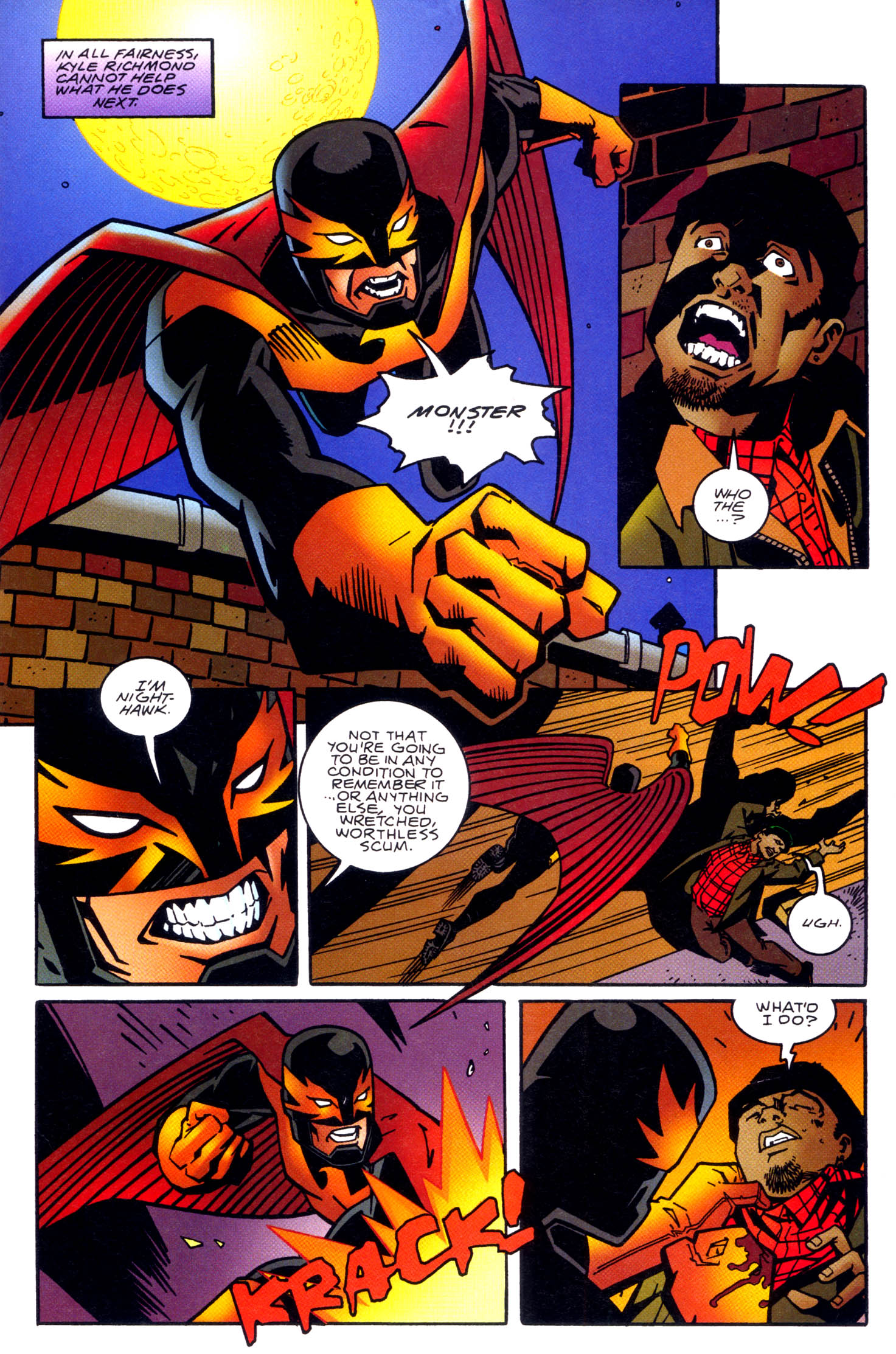 Read online Nighthawk (1998) comic -  Issue #1 - 9