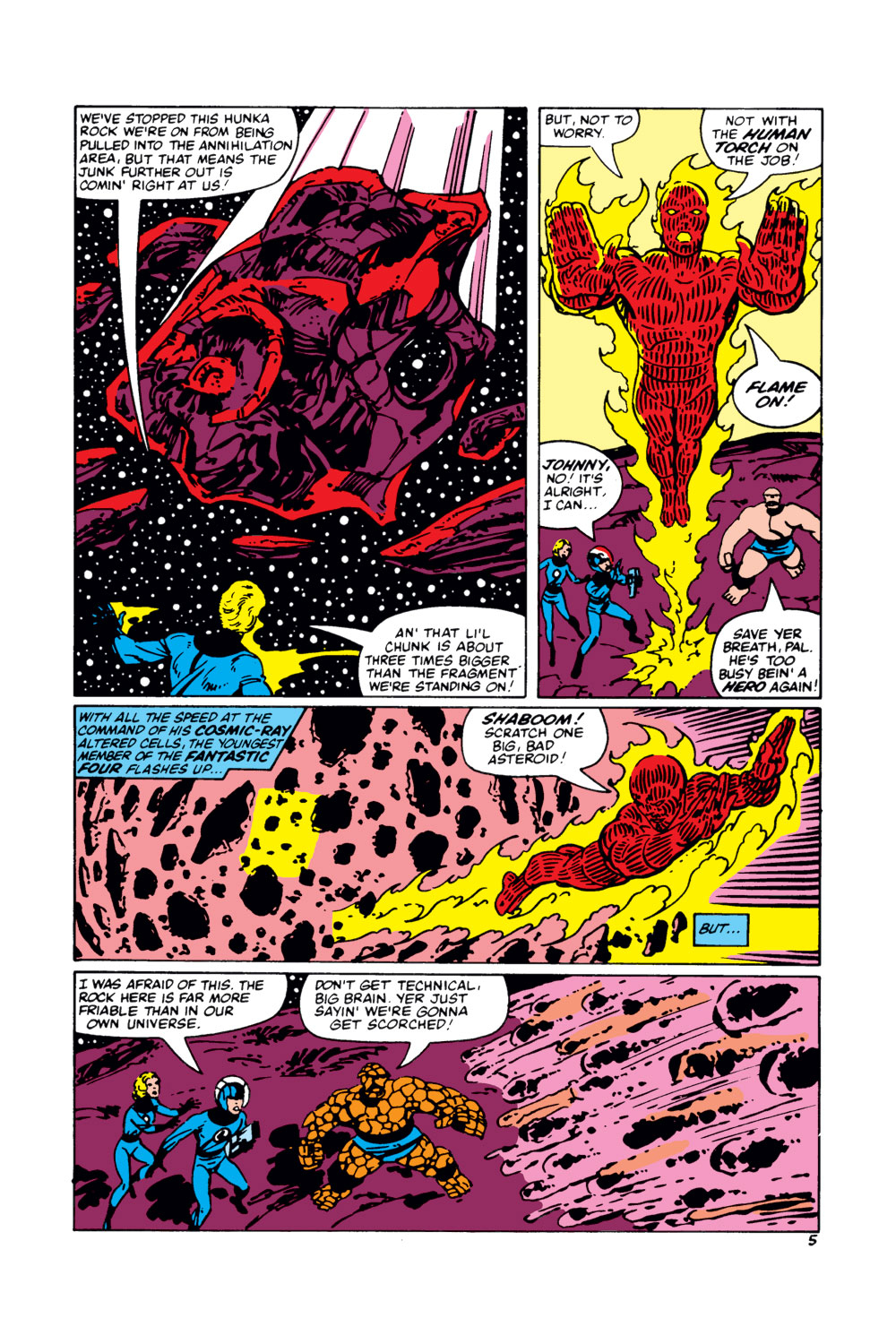 Read online Fantastic Four (1961) comic -  Issue #256 - 5