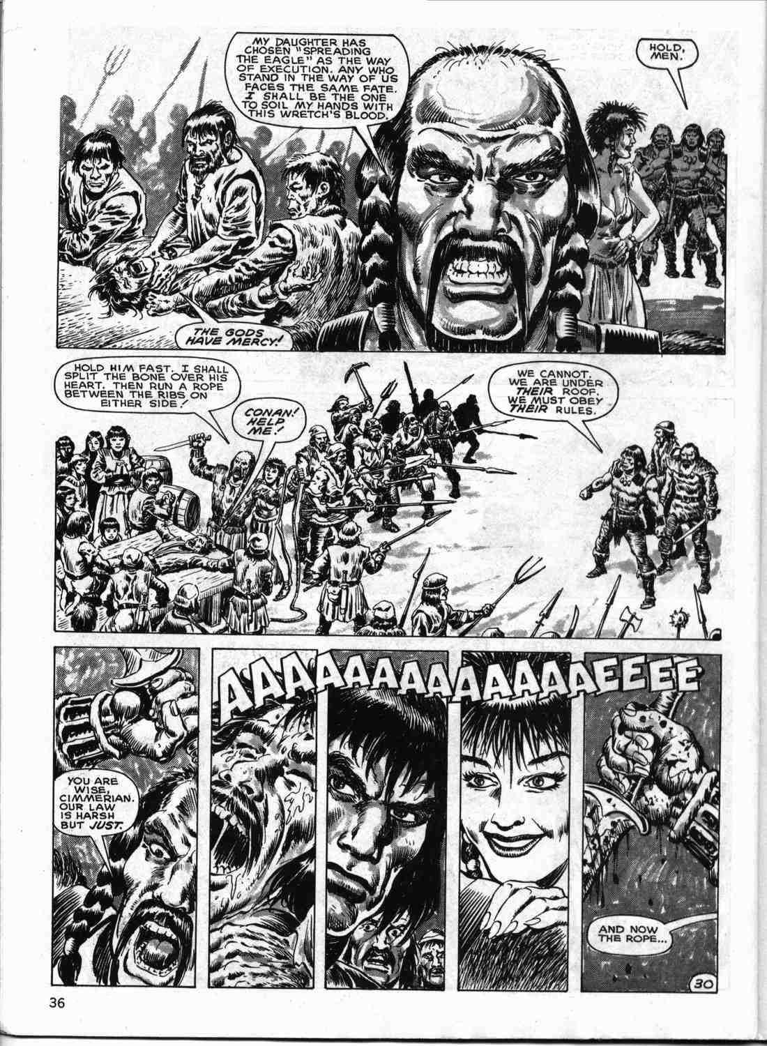 Read online The Savage Sword Of Conan comic -  Issue #133 - 35