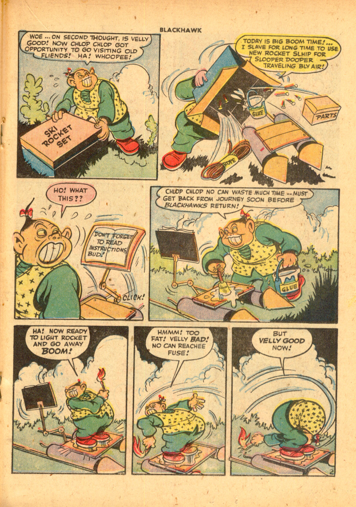 Read online Blackhawk (1957) comic -  Issue #10 - 27
