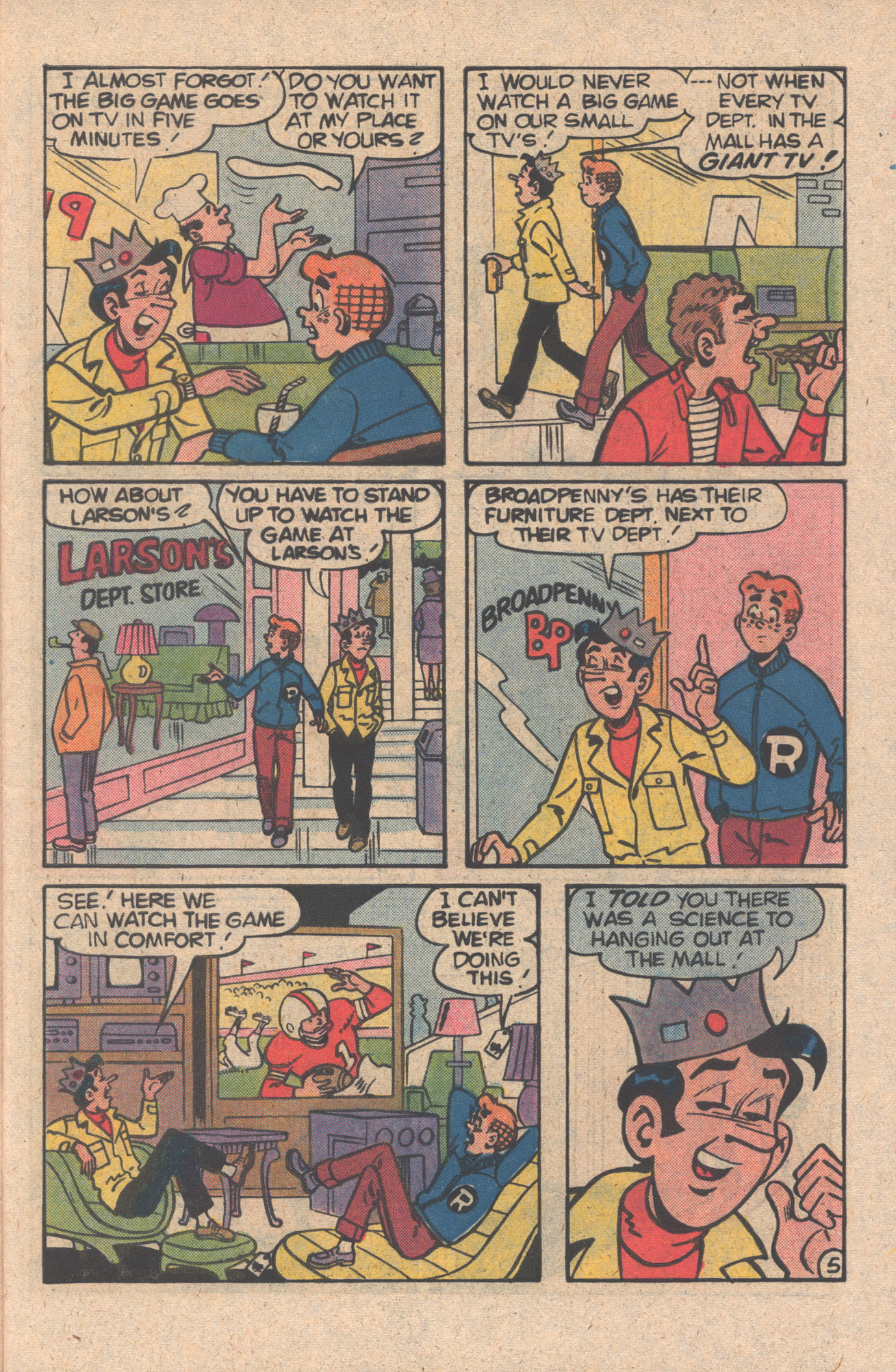 Read online Archie Giant Series Magazine comic -  Issue #516 - 7