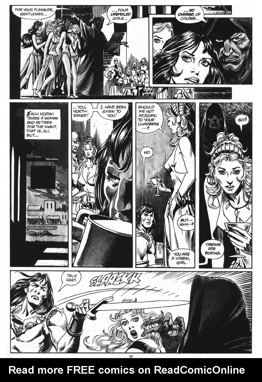 The Savage Sword Of Conan issue 160 - Page 19