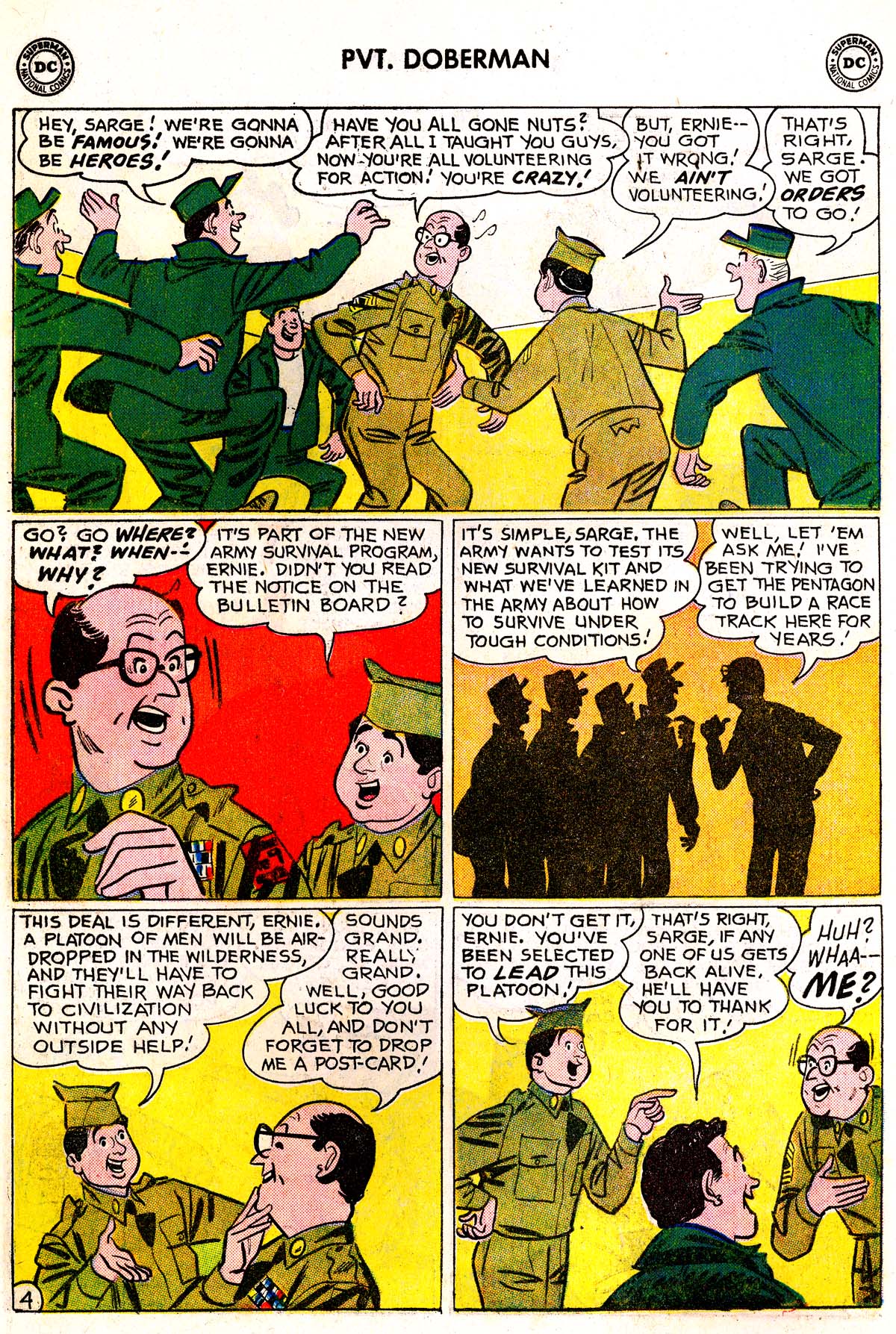 Read online Sgt. Bilko's Pvt. Doberman comic -  Issue #8 - 6