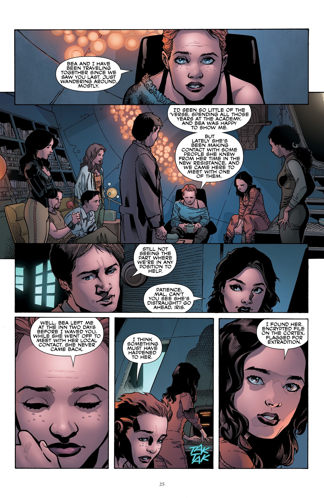 Read online Serenity: Firefly Class 03-K64 – No Power in the 'Verse comic -  Issue # _TPB - 23