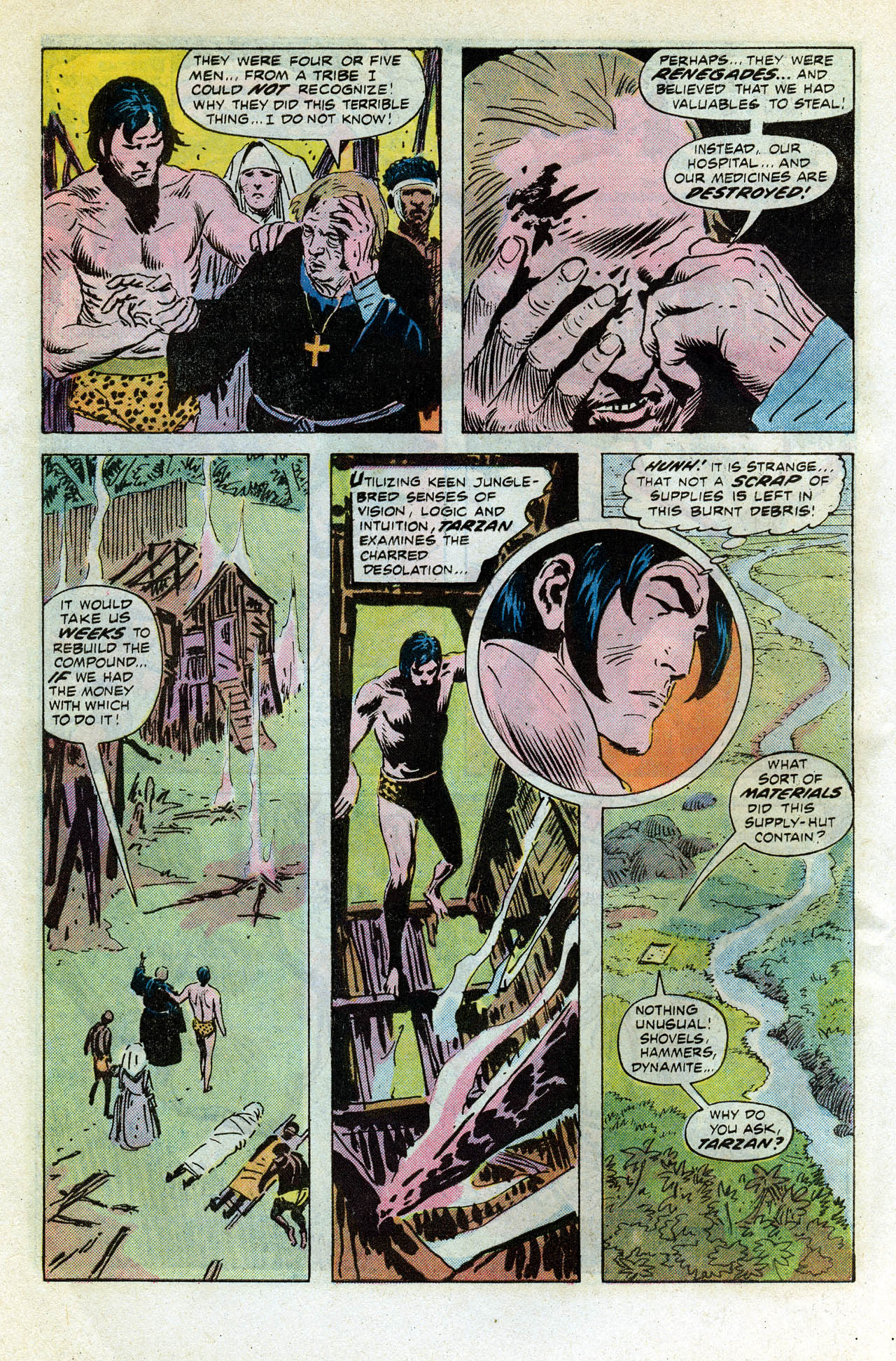 Read online Tarzan (1972) comic -  Issue #258 - 9