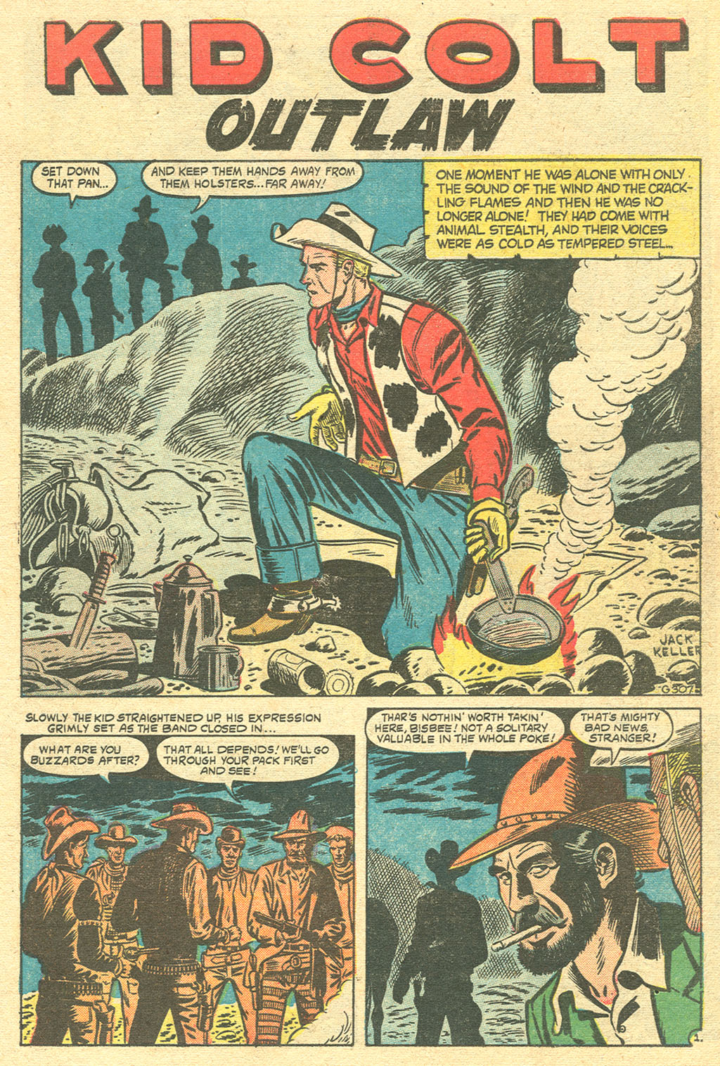 Read online Kid Colt Outlaw comic -  Issue #51 - 3