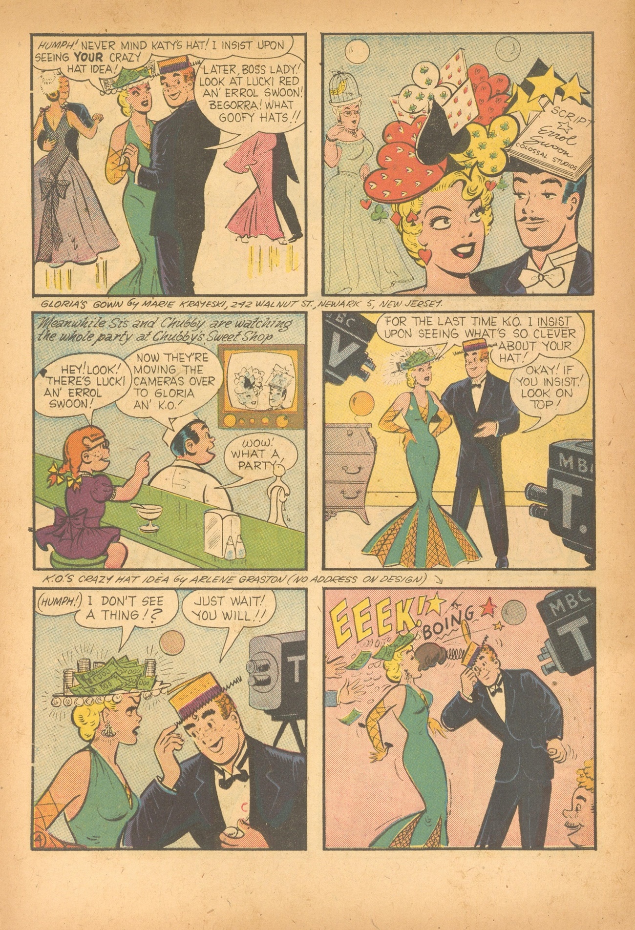 Read online Katy Keene (1949) comic -  Issue #32 - 6
