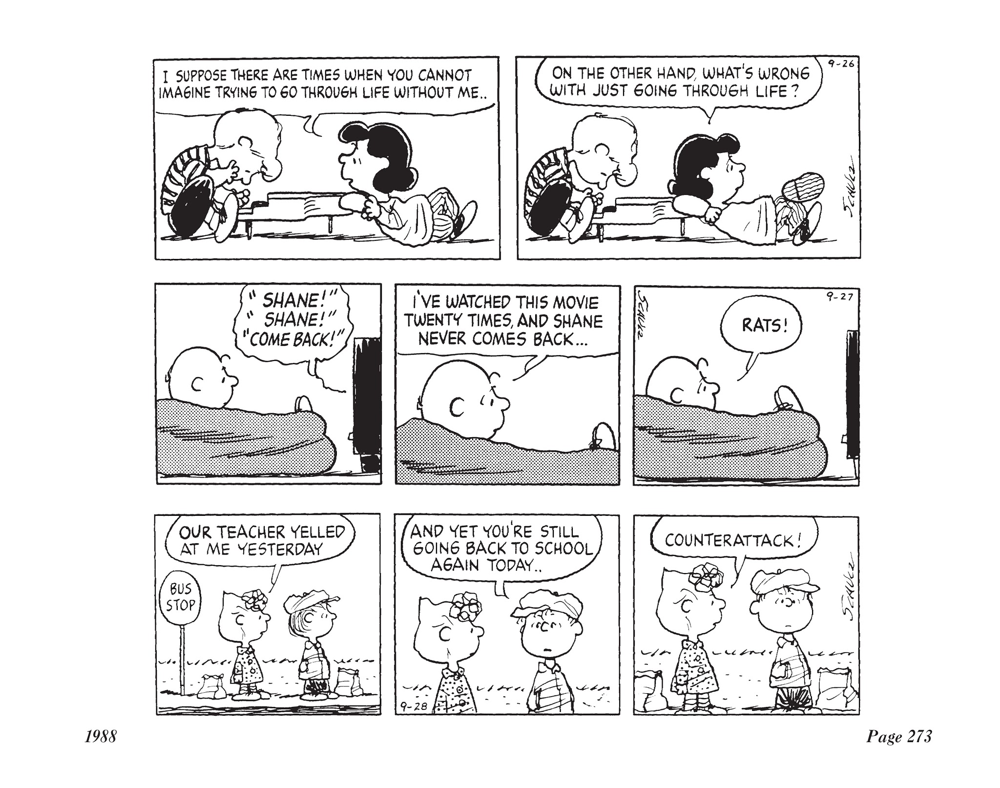 Read online The Complete Peanuts comic -  Issue # TPB 19 - 288