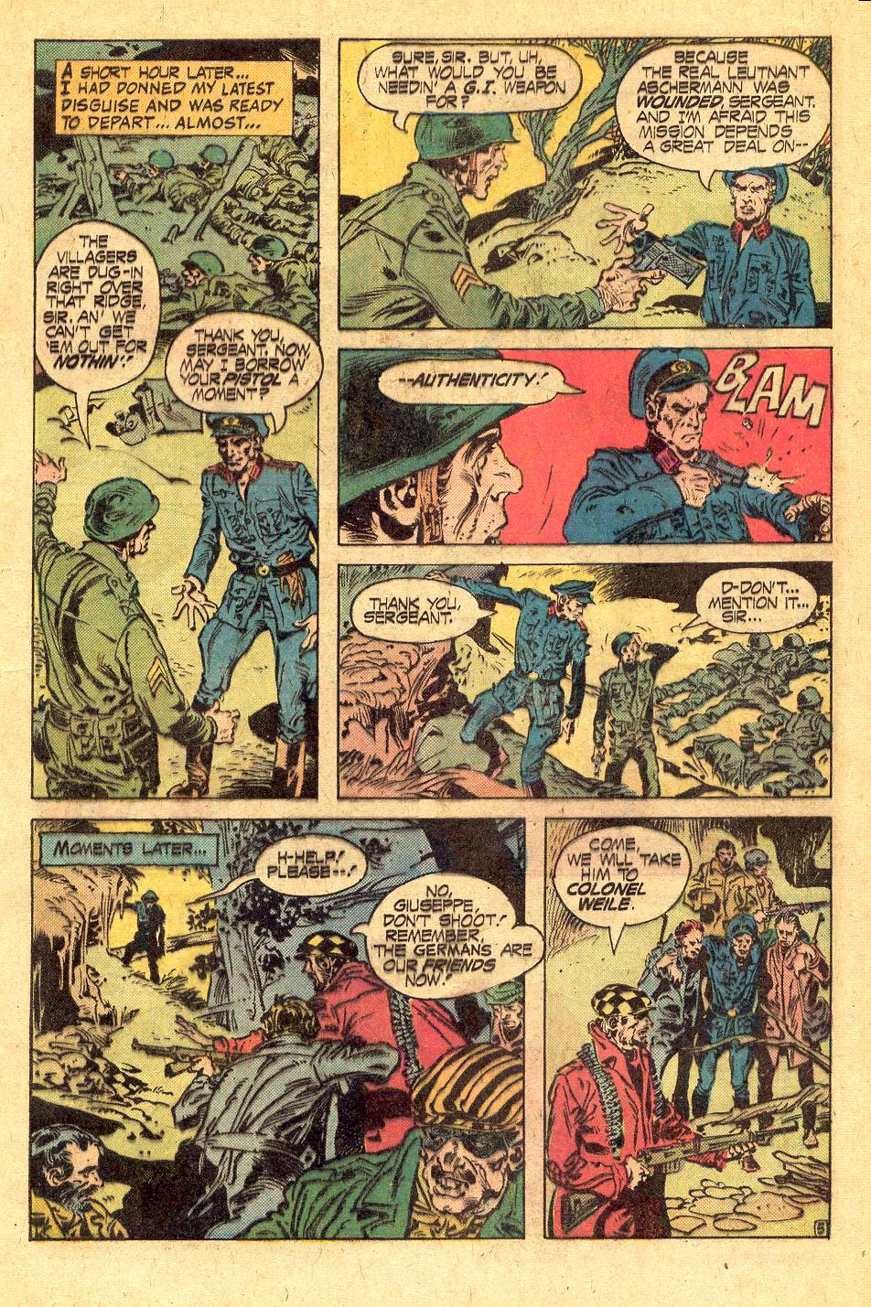 Read online Star Spangled War Stories (1952) comic -  Issue #186 - 7