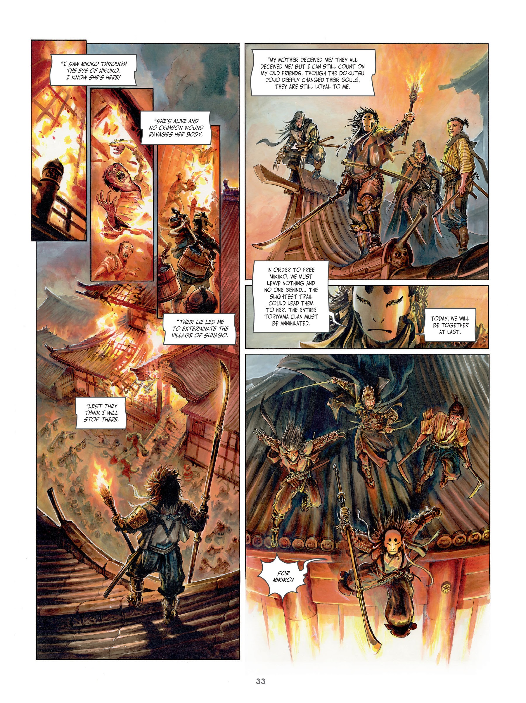 Read online The Mask of Fudo comic -  Issue #3 - 34
