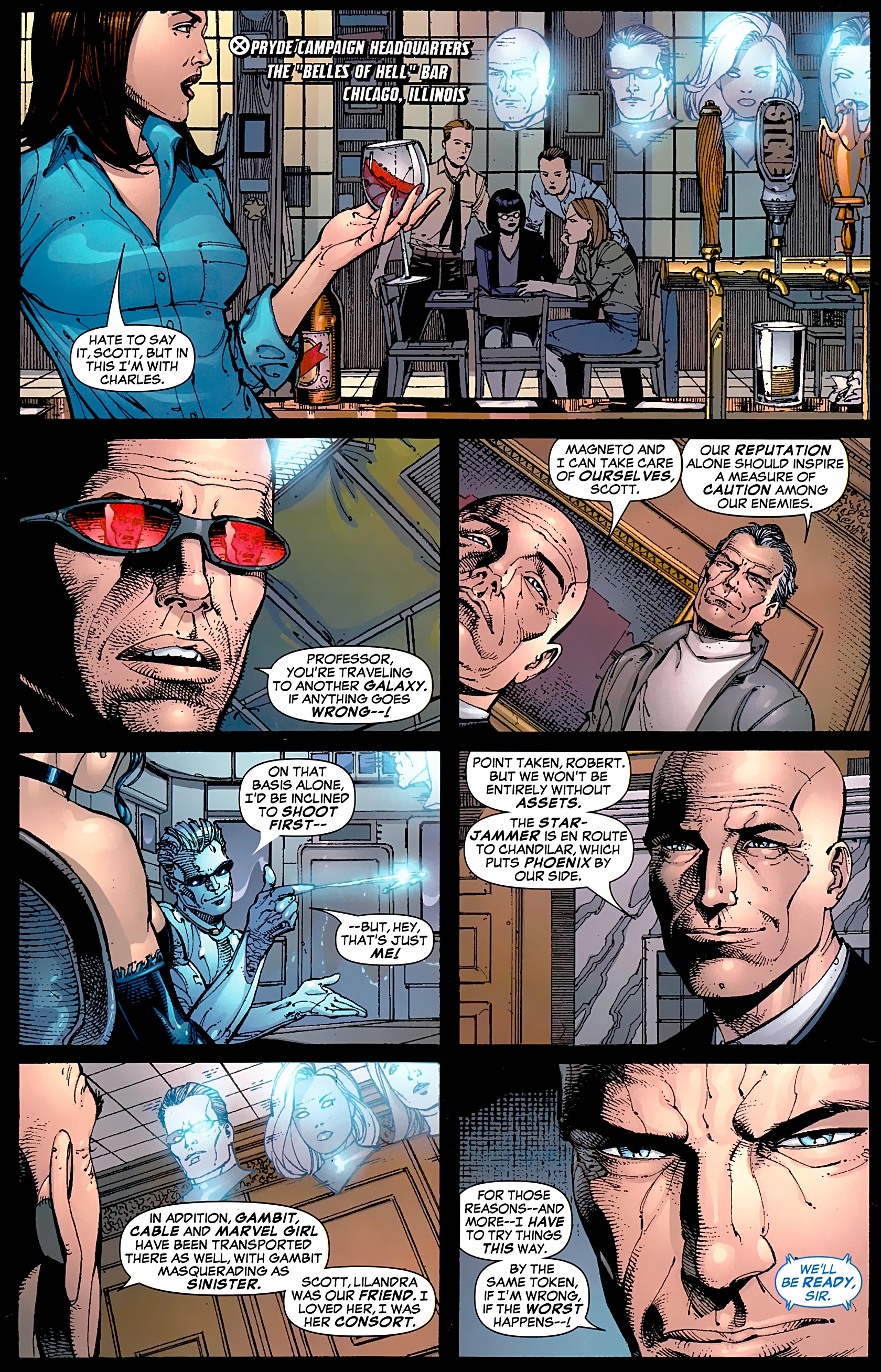 Read online X-Men: The End: Book 3: Men & X-Men comic -  Issue #1 - 5