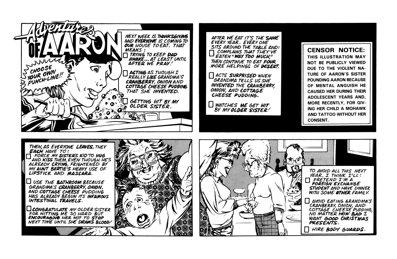 Read online Aaron Strips comic -  Issue #4 - 11