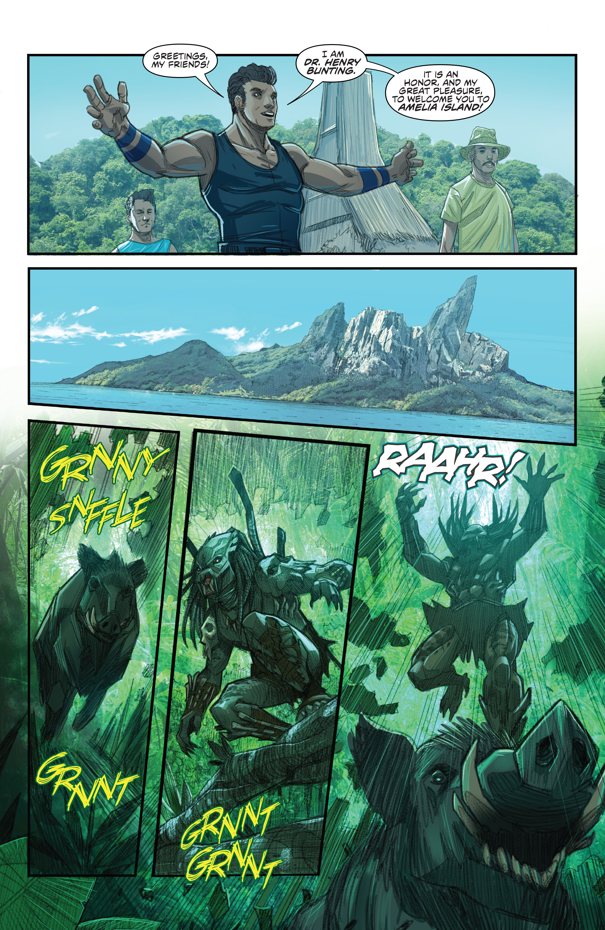 Read online Predator: Hunters comic -  Issue #2 - 23