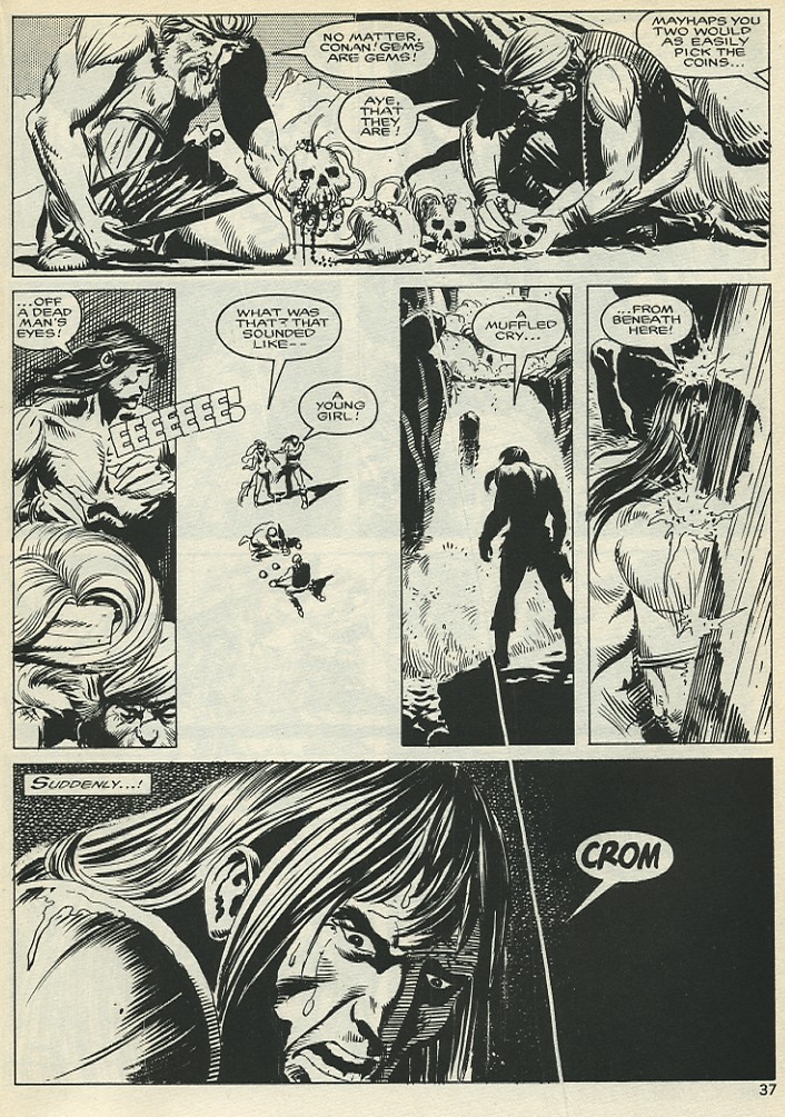 Read online The Savage Sword Of Conan comic -  Issue #136 - 36