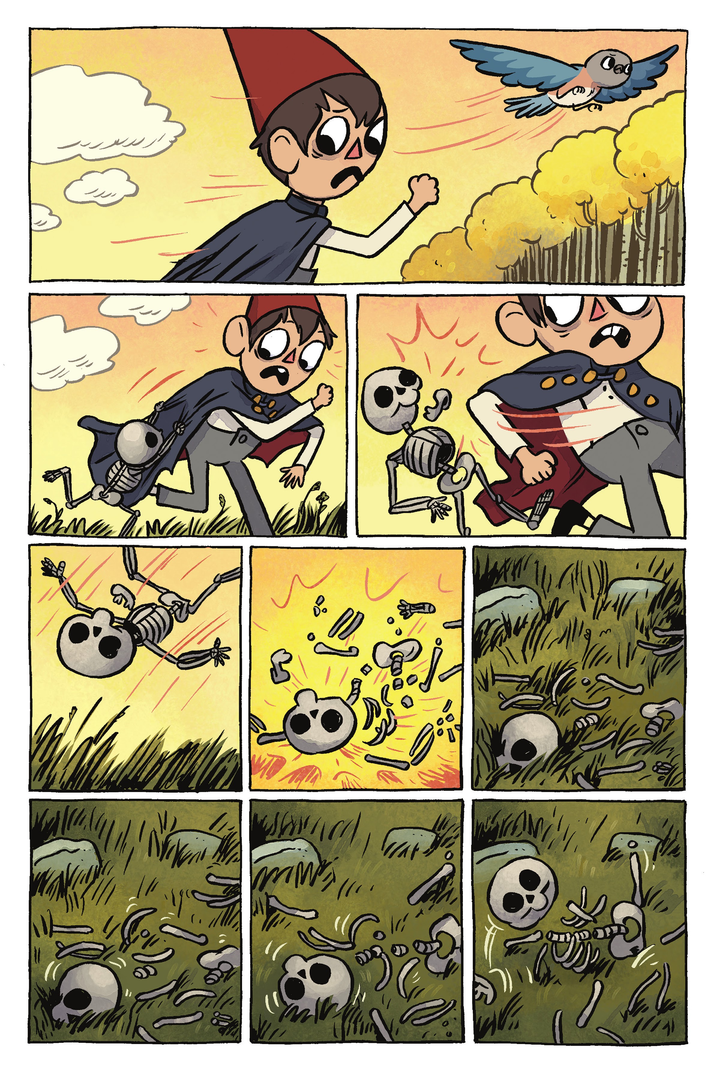 Read online Over the Garden Wall: Benevolent Sisters of Charity comic -  Issue # TPB - 19