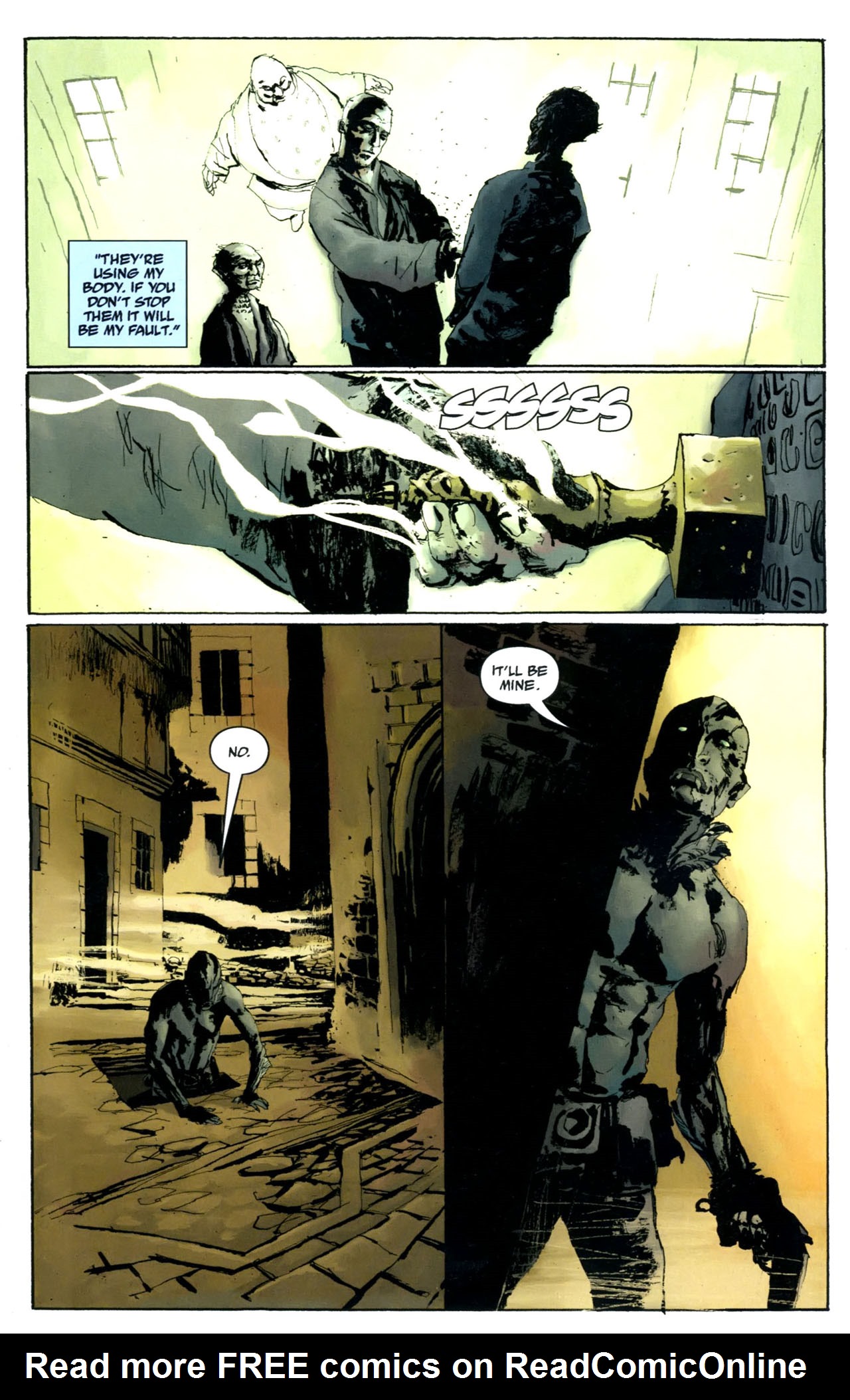 Read online Abe Sapien: The Drowning comic -  Issue #5 - 7