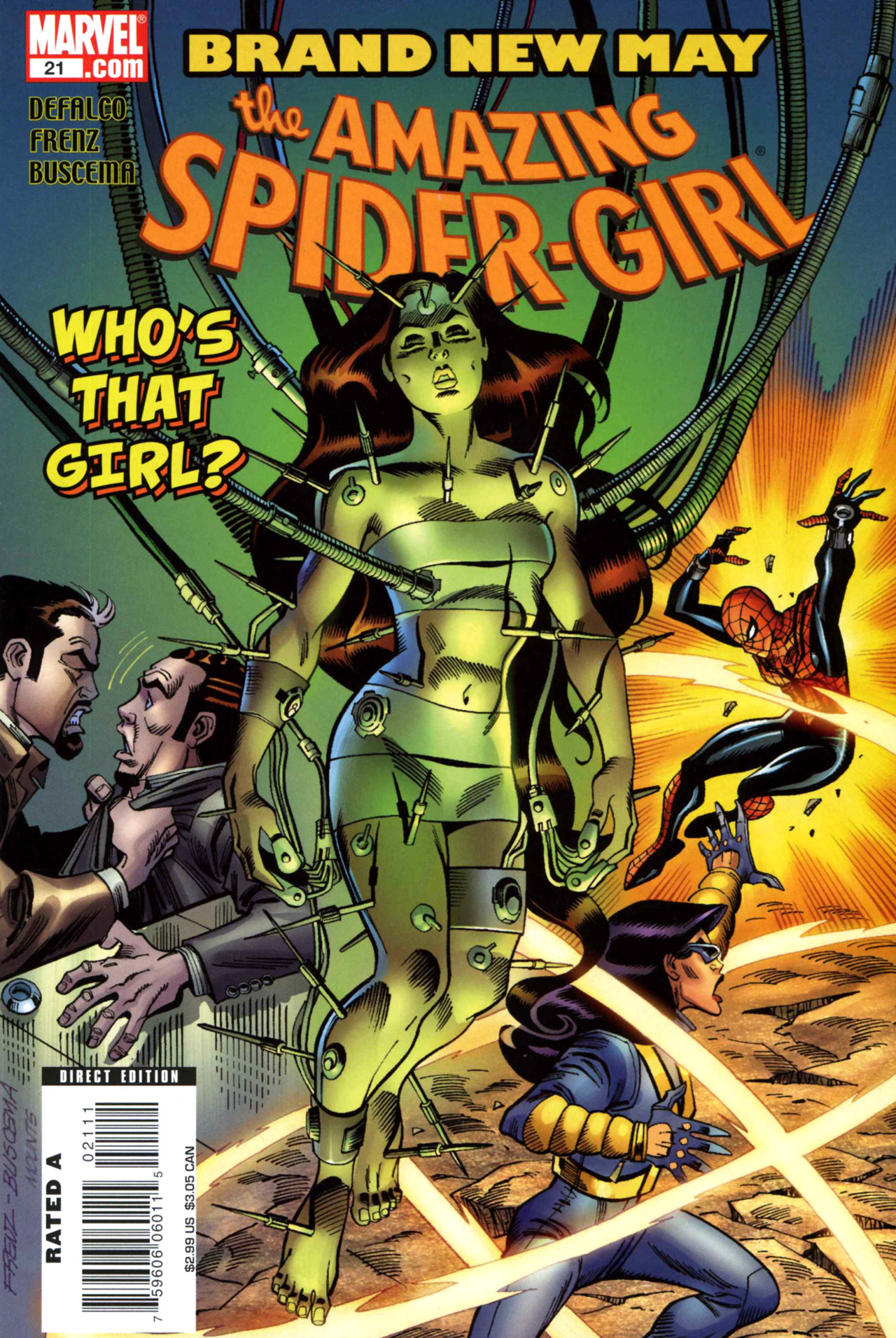 Read online Amazing Spider-Girl comic -  Issue #21 - 1