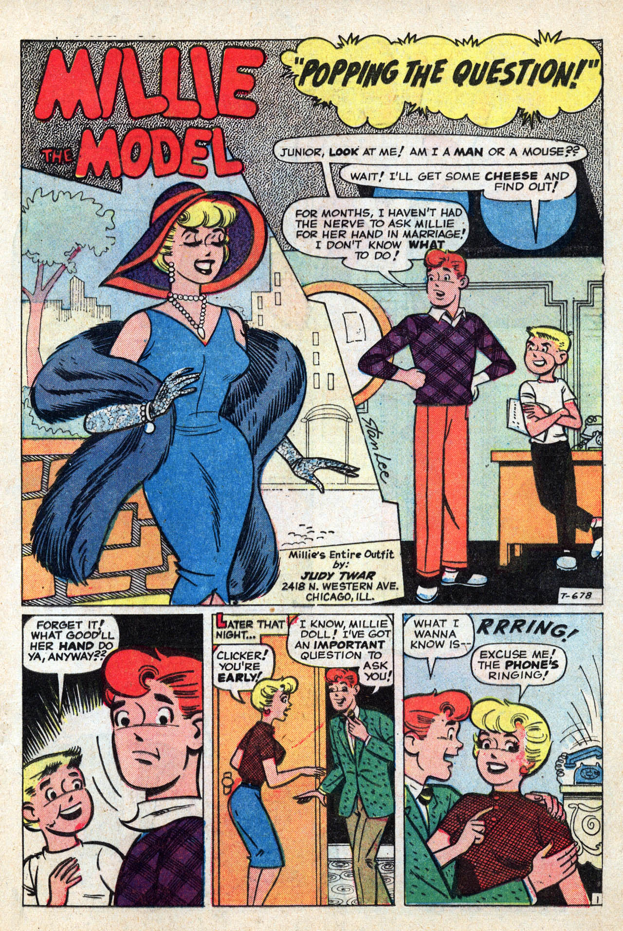 Read online Millie the Model comic -  Issue #96 - 21