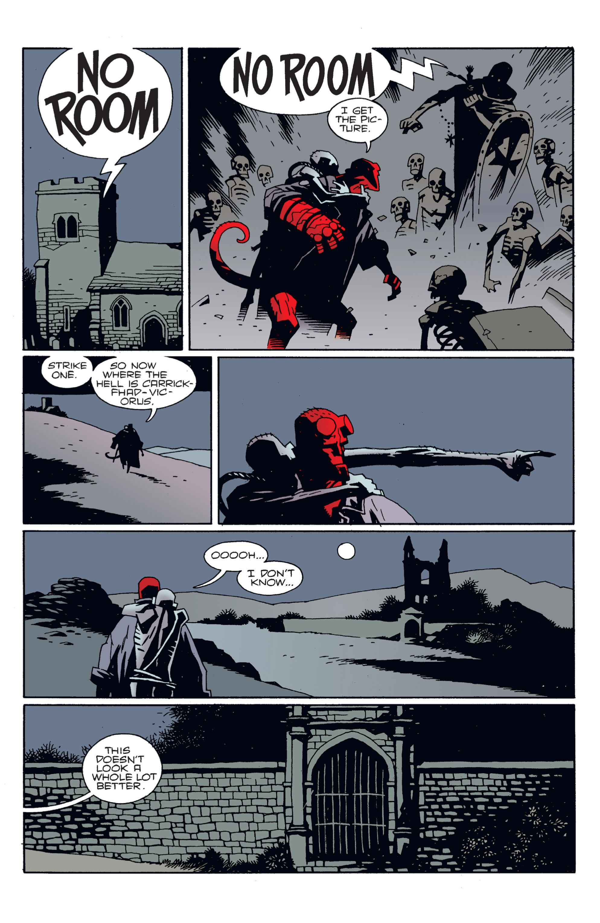 Read online Hellboy comic -  Issue #3 - 18