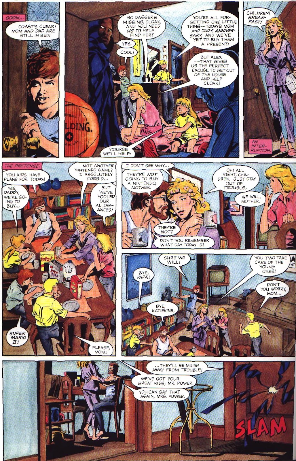 Marvel Graphic Novel: Cloak and Dagger and Power Pack: Shelter From The Storm issue TPB - Page 29