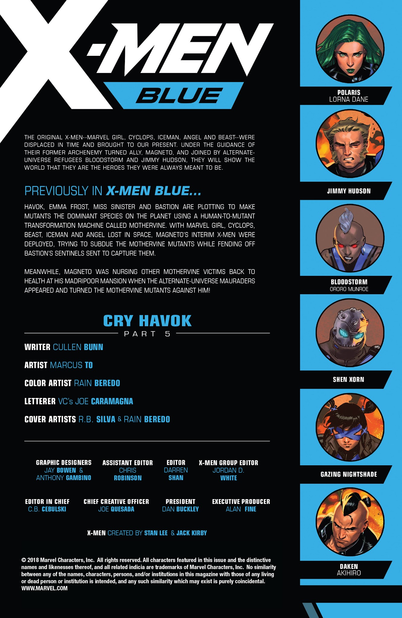 Read online X-Men: Blue comic -  Issue #27 - 2