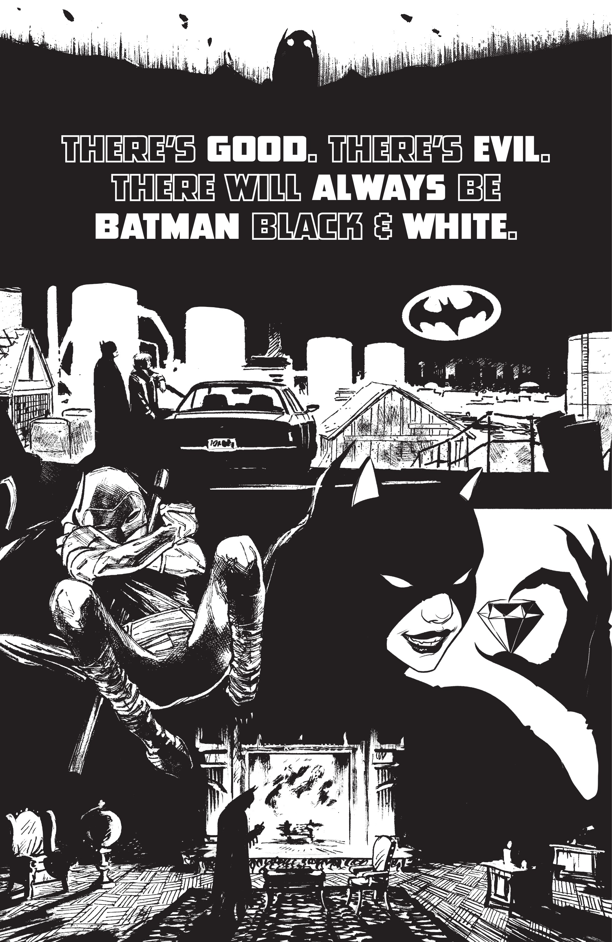 Read online Batman Black & White comic -  Issue #6 - 51