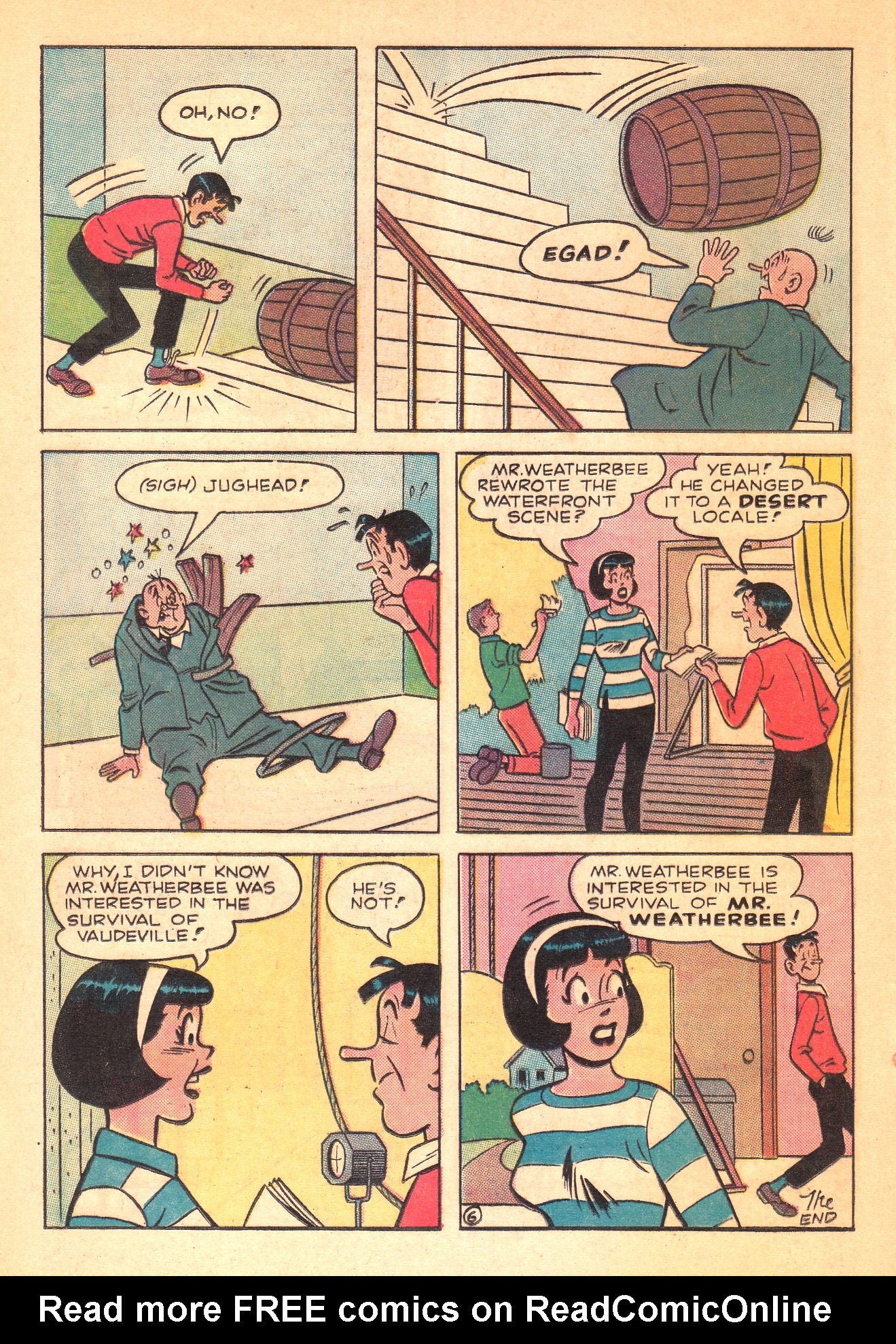 Read online Archie's Pal Jughead comic -  Issue #120 - 8