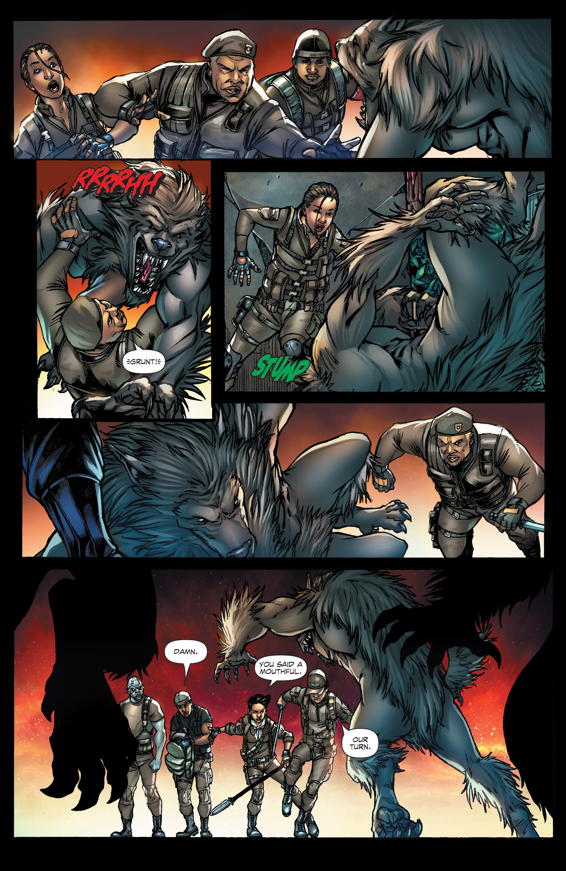 Read online Escape from Monster Island comic -  Issue #2 - 9