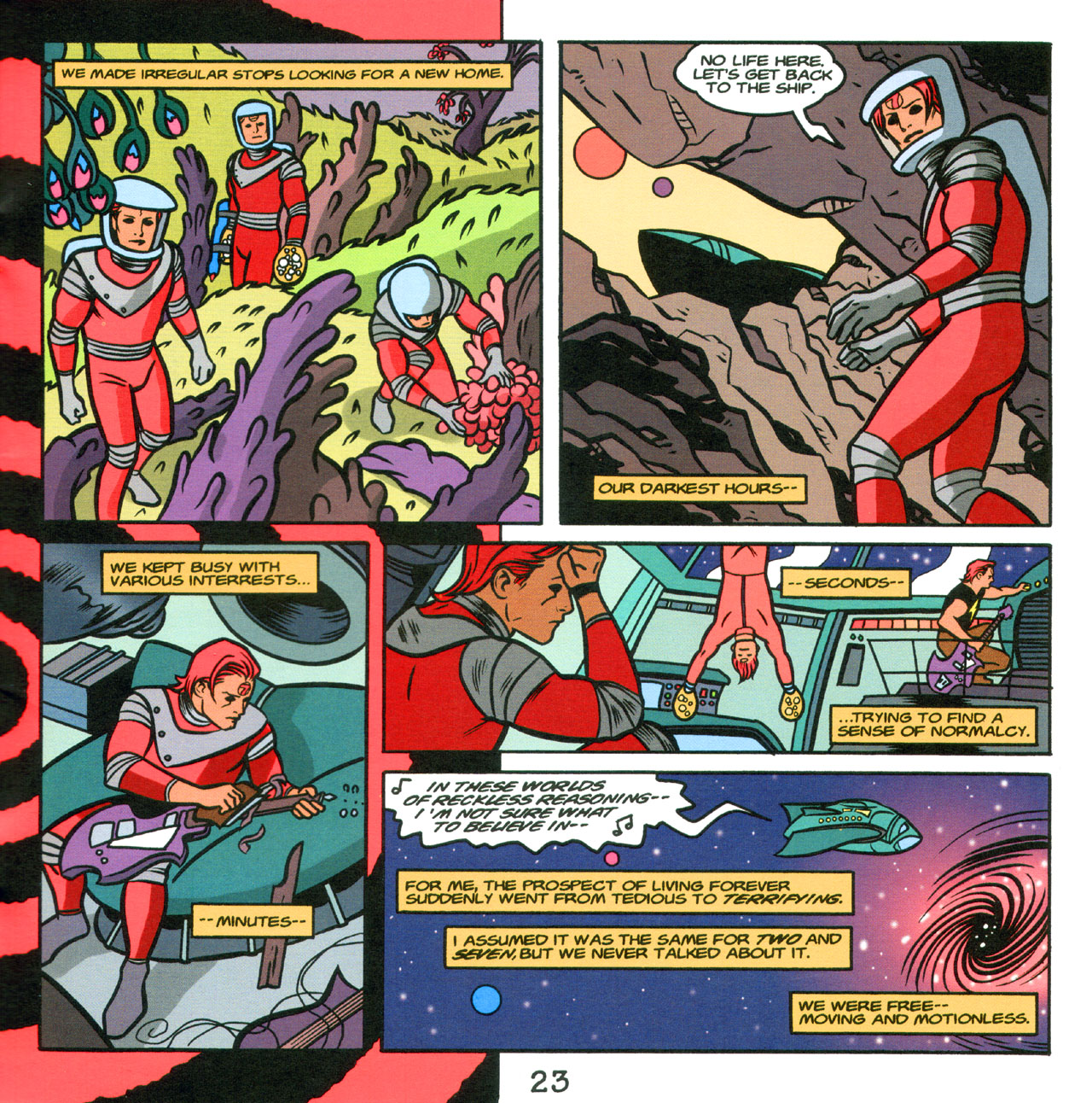 Read online Red Rocket 7 comic -  Issue #5 - 25